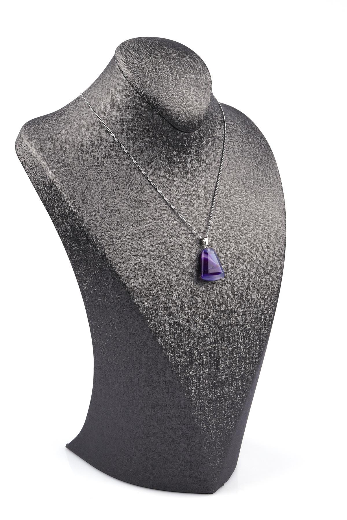 Akik Doğal Taş Kolye