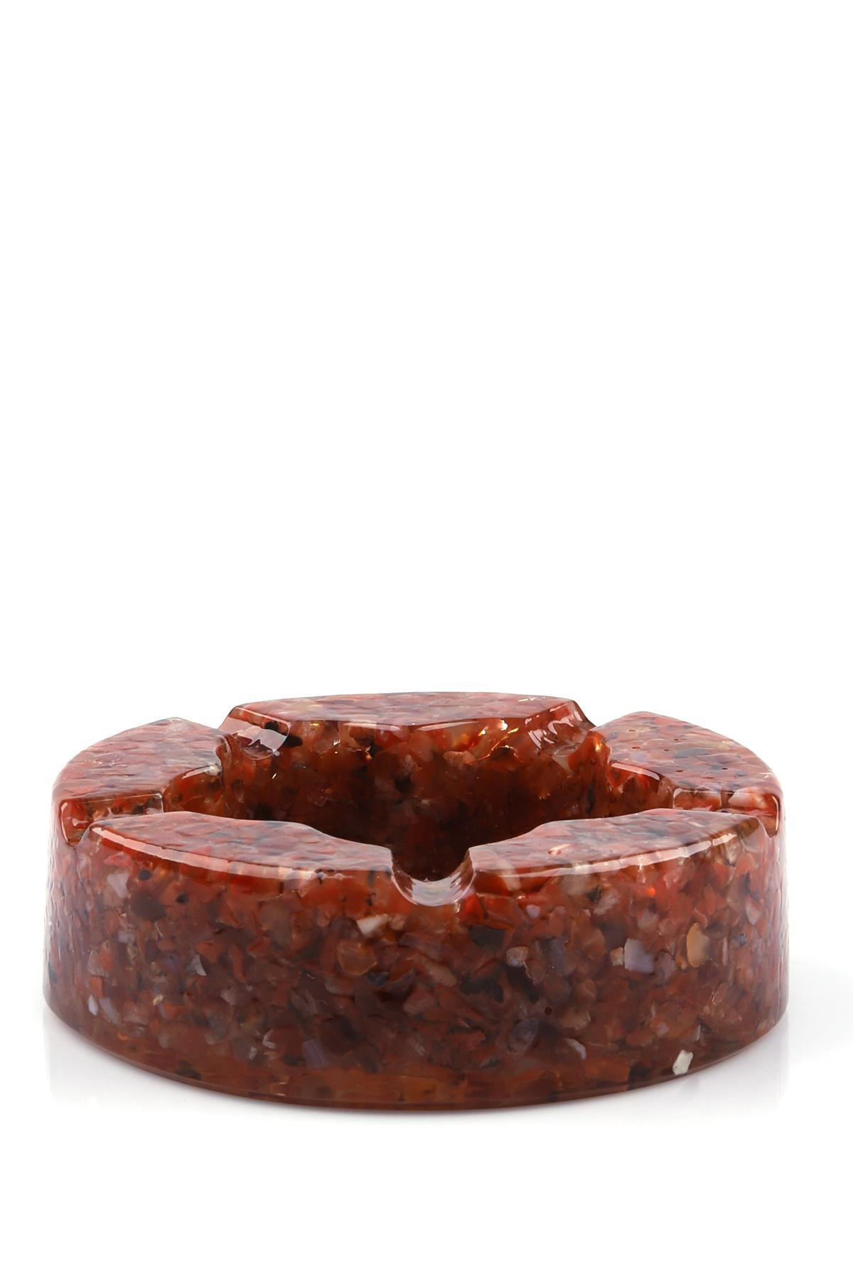 Akik Doğal Taş Orgonit Kül Tablası