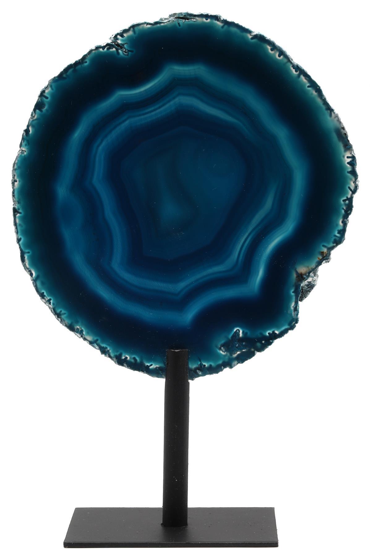 Akik Doğal Taş Standlı Plaka