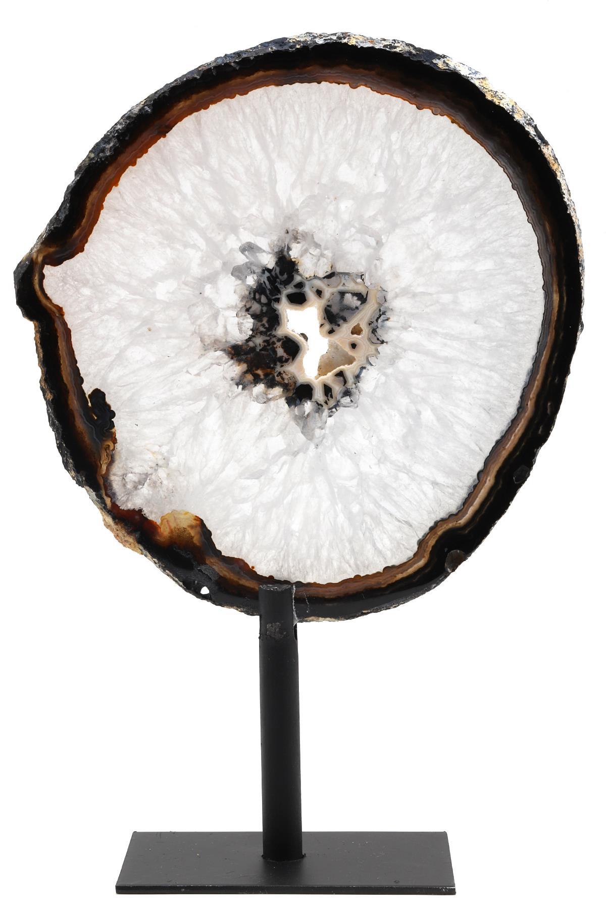 Akik Doğal Taş Standlı Plaka