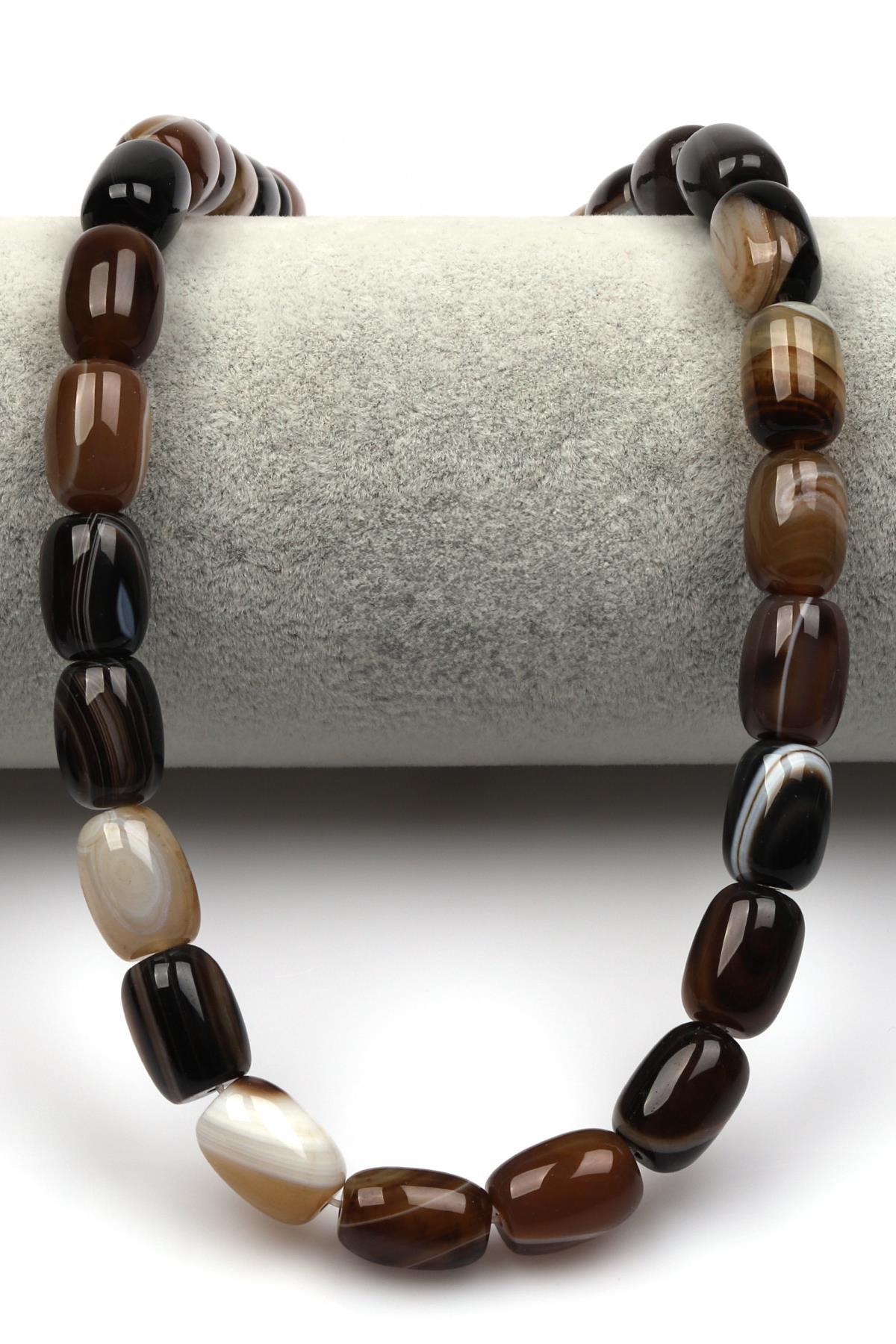 Akik Doğaltaş Dizi 10 x 14 mm Kapsül Kesim