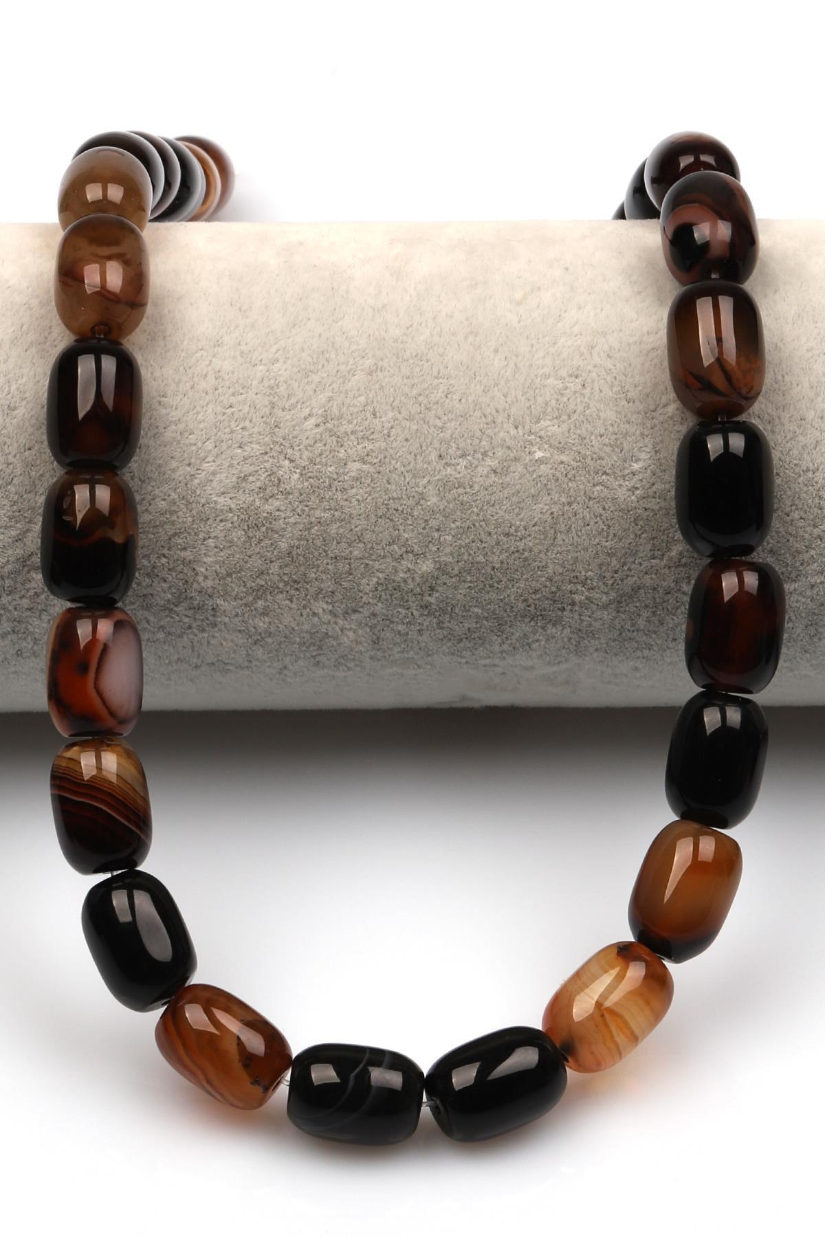 Akik Doğaltaş Dizi 10 x 14 mm Özel Kesim