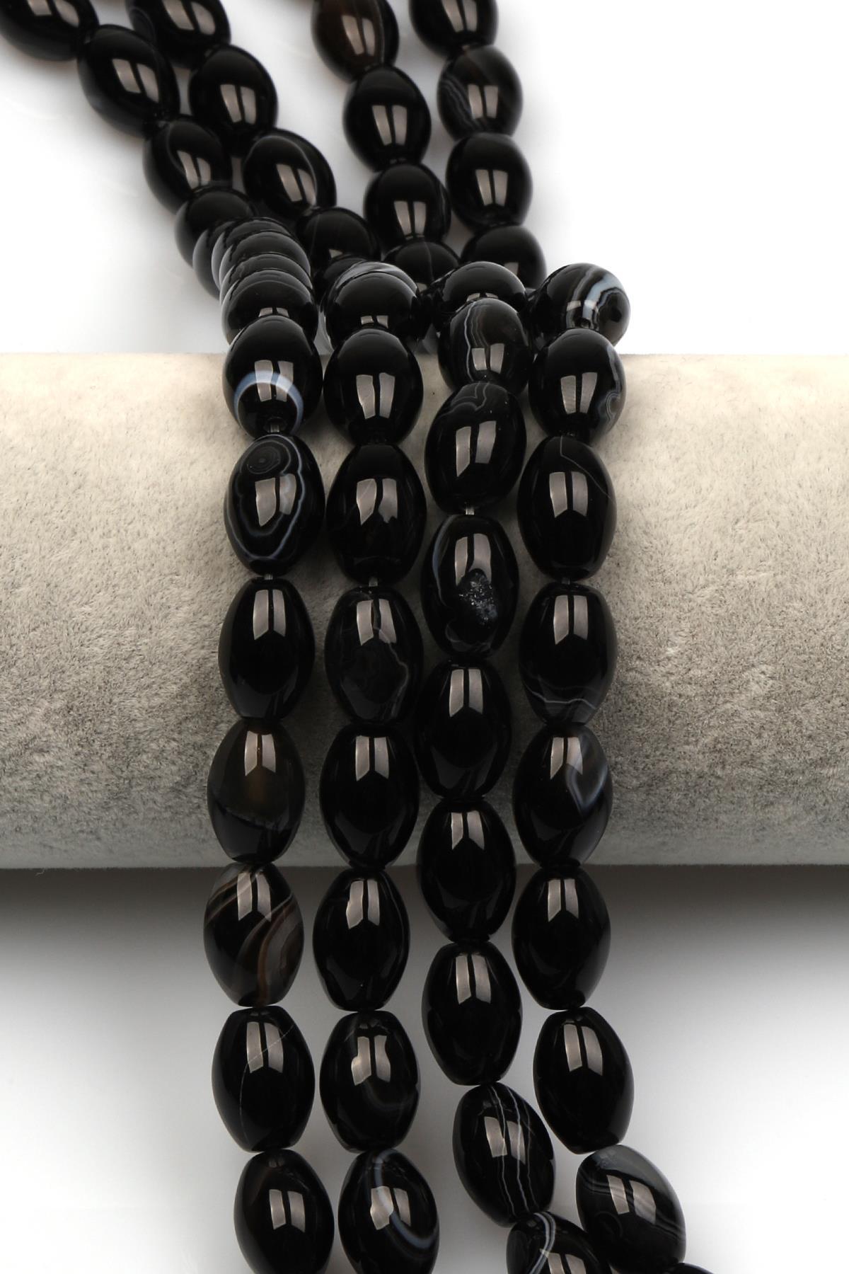 Akik Doğaltaş Dizi 10 x 14 mm Özel Kesim