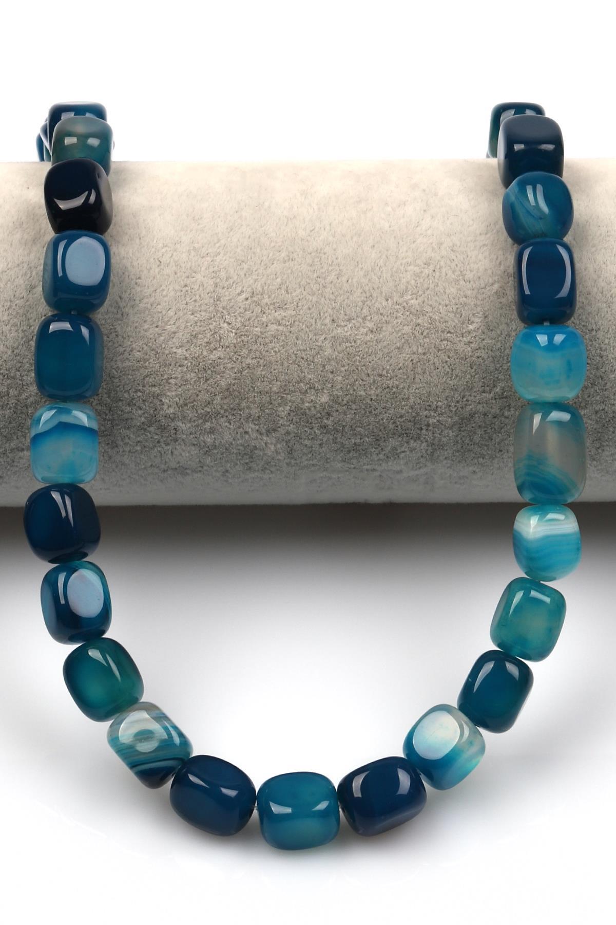 Akik Doğaltaş Dizi 9 x 11 mm Özel Kesim