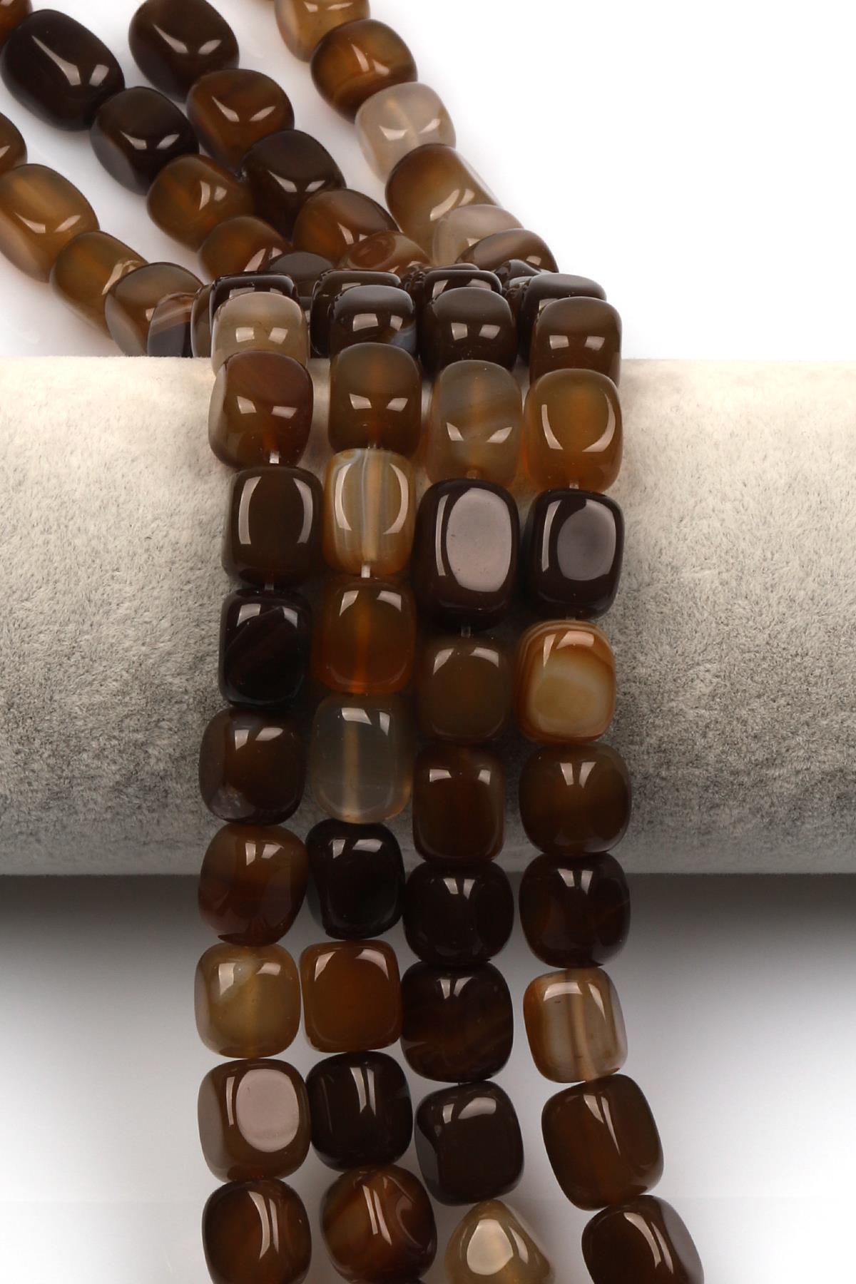 Akik Doğaltaş Dizi 9 x 12 mm Özel Kesim