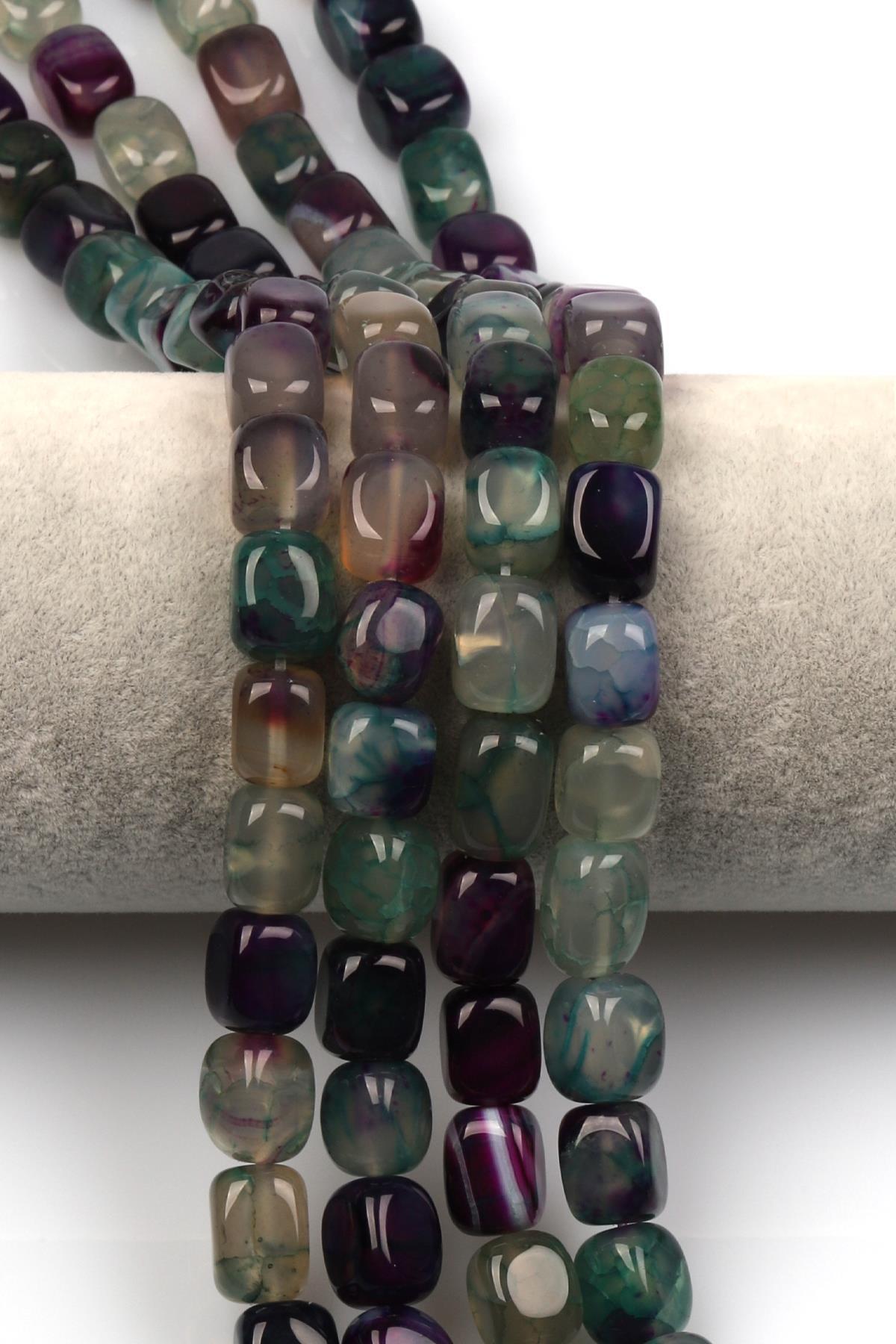 Akik Doğaltaş Dizi 9 x 12 mm Özel Kesim