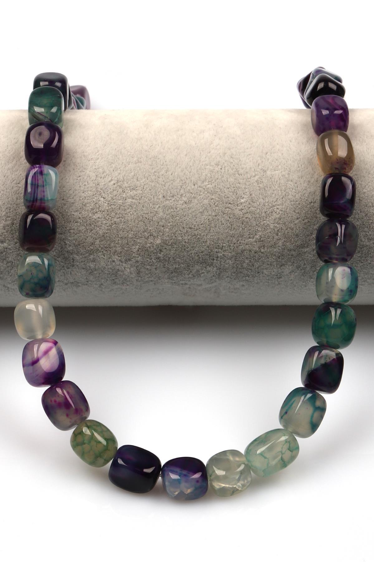 Akik Doğaltaş Dizi 9 x 12 mm Özel Kesim