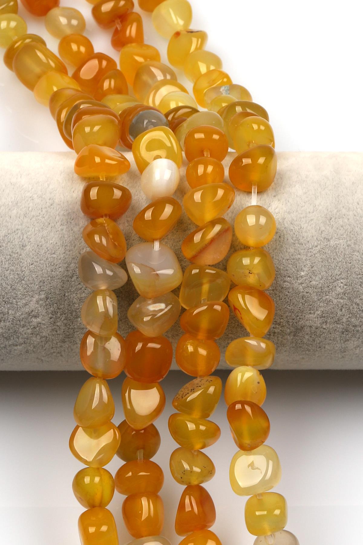 Akik Doğaltaş Dizi 9 x 13 mm Özel Kesim