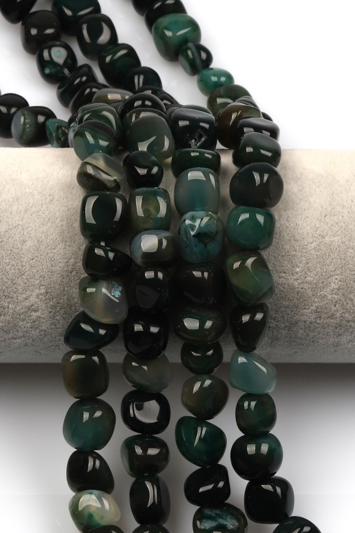 Akik Doğaltaş Dizi 9 x 13 mm Özel Kesim