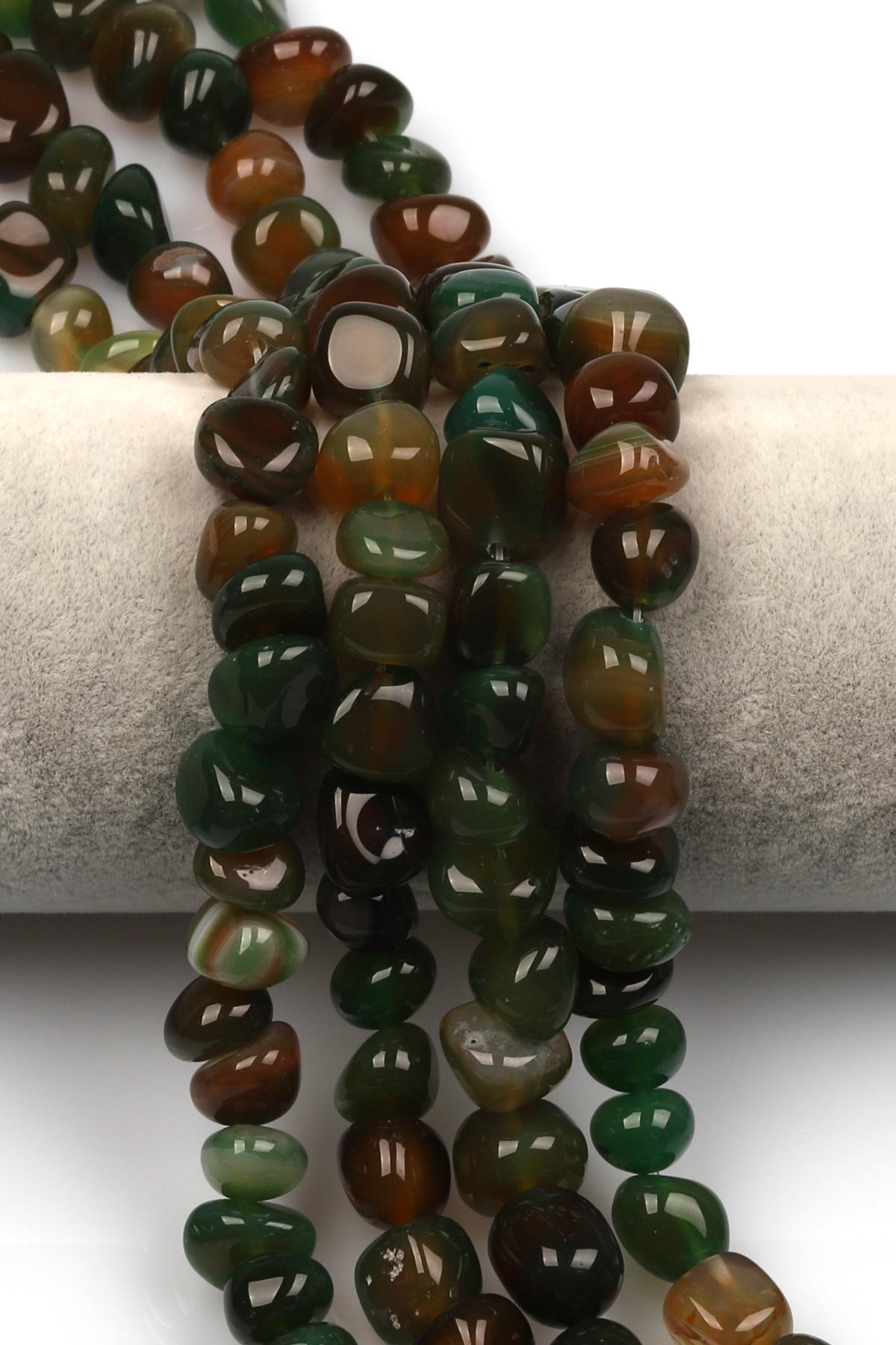 Akik Doğaltaş Dizi 9 x 13 mm Özel Kesim