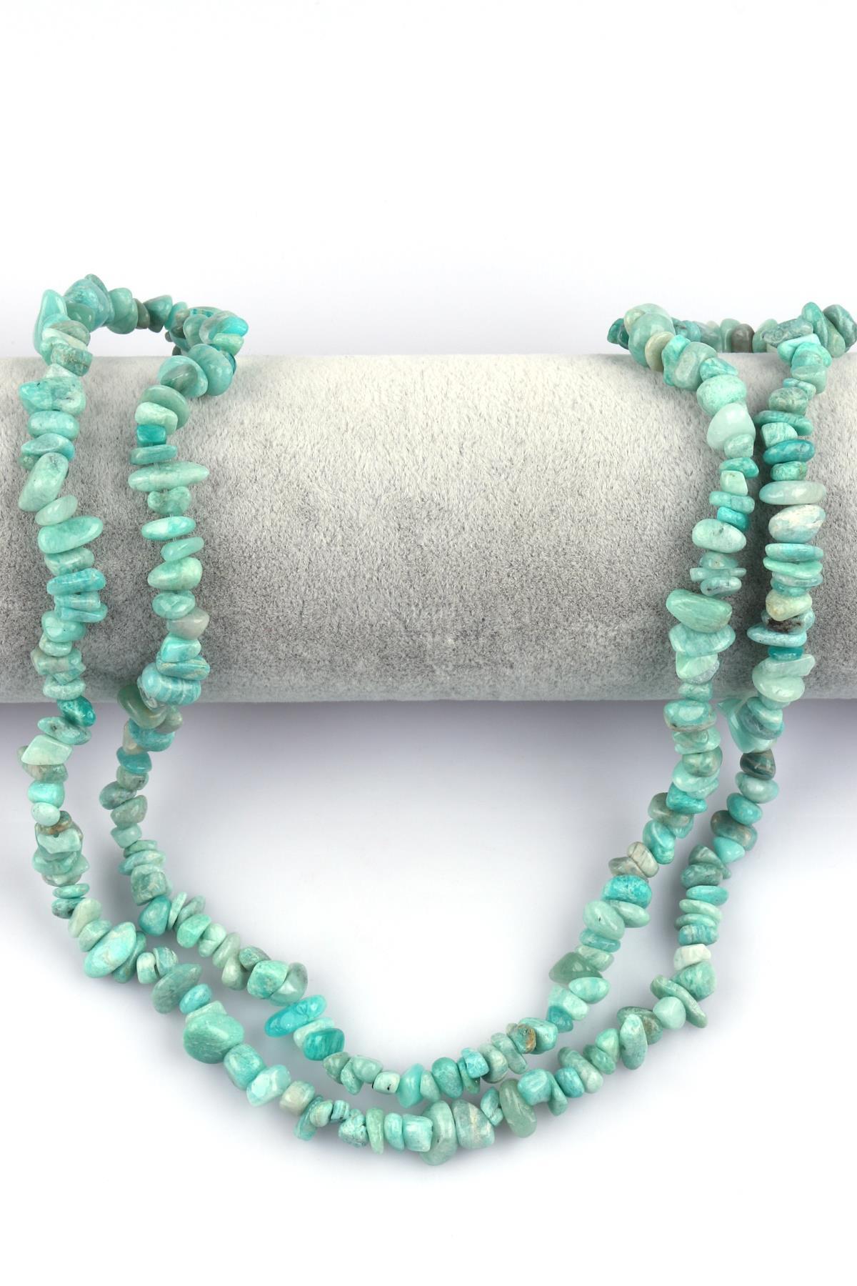 Amazonit ( A Kalite ) Doğal Taş Kırıktaş Dizi