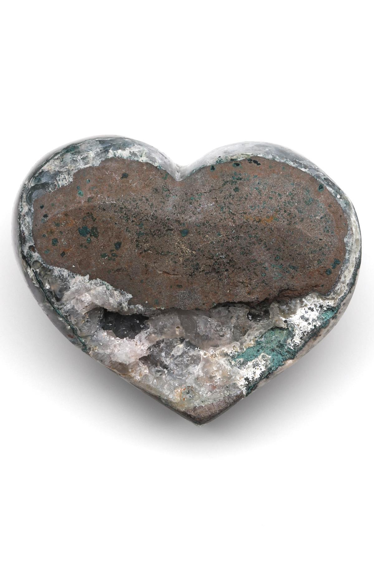 Ametist Doğal Taş Kalp