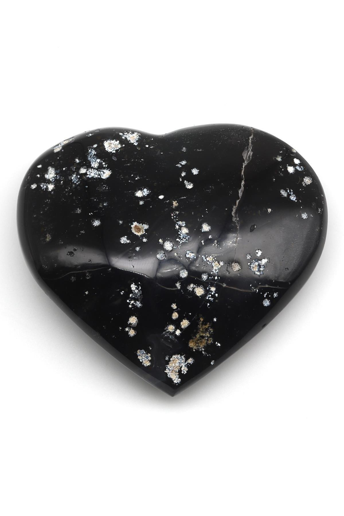 Ametist Doğal Taş Kalp