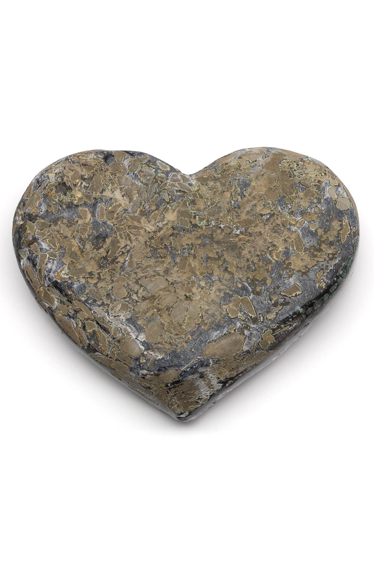 Ametist Doğal Taş Kalp