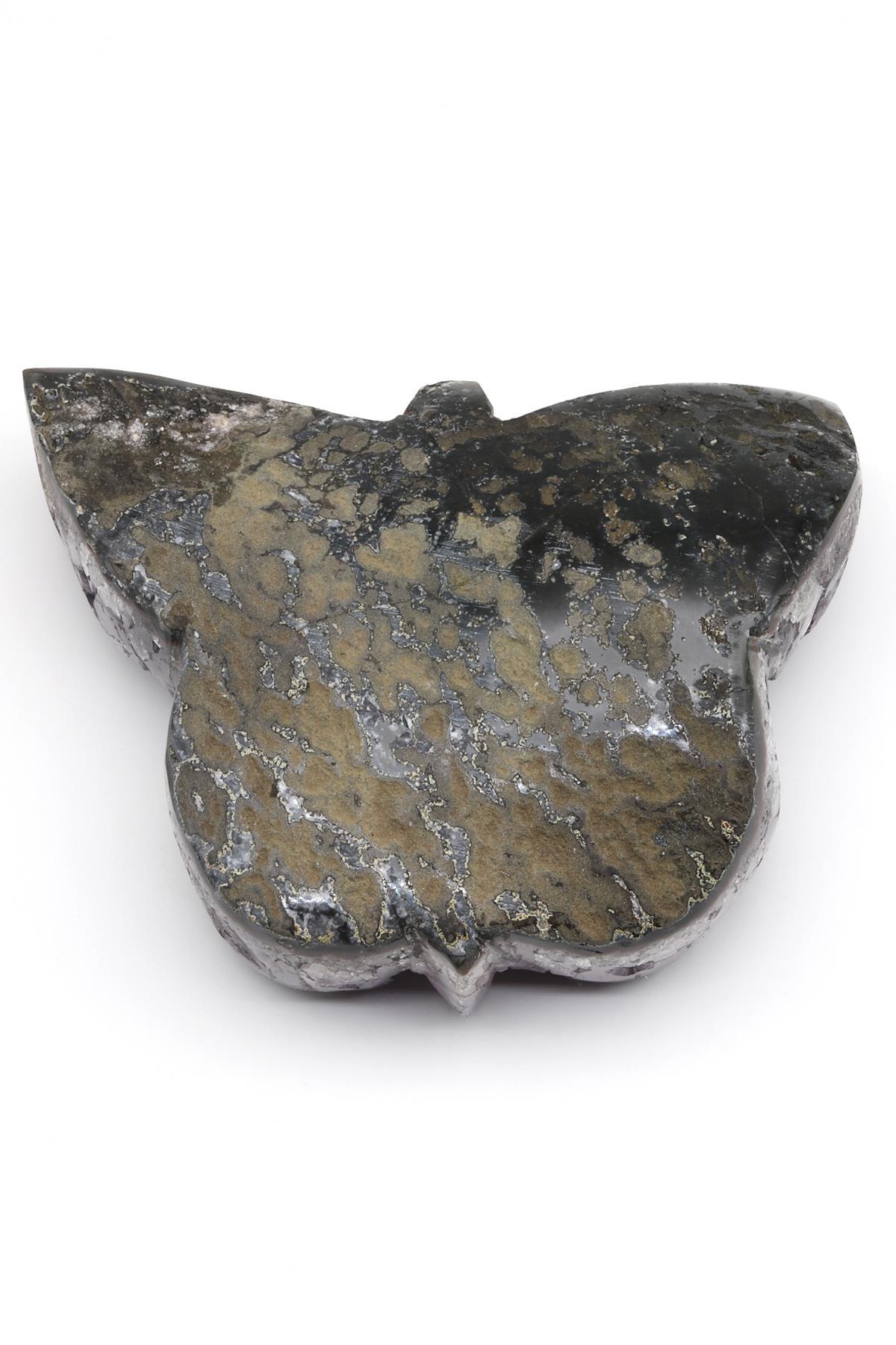 Ametist Doğal Taş Kelebek