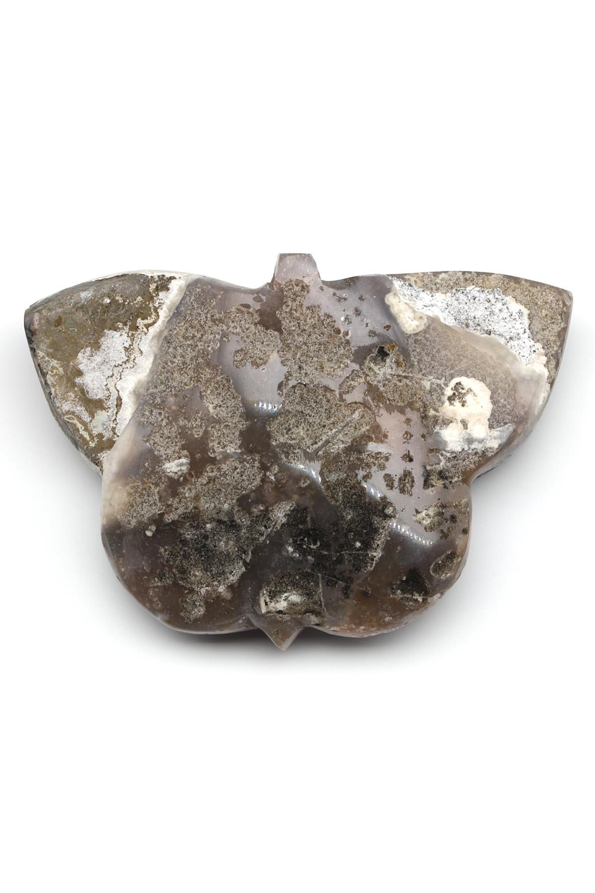 Ametist Doğal Taş Kelebek