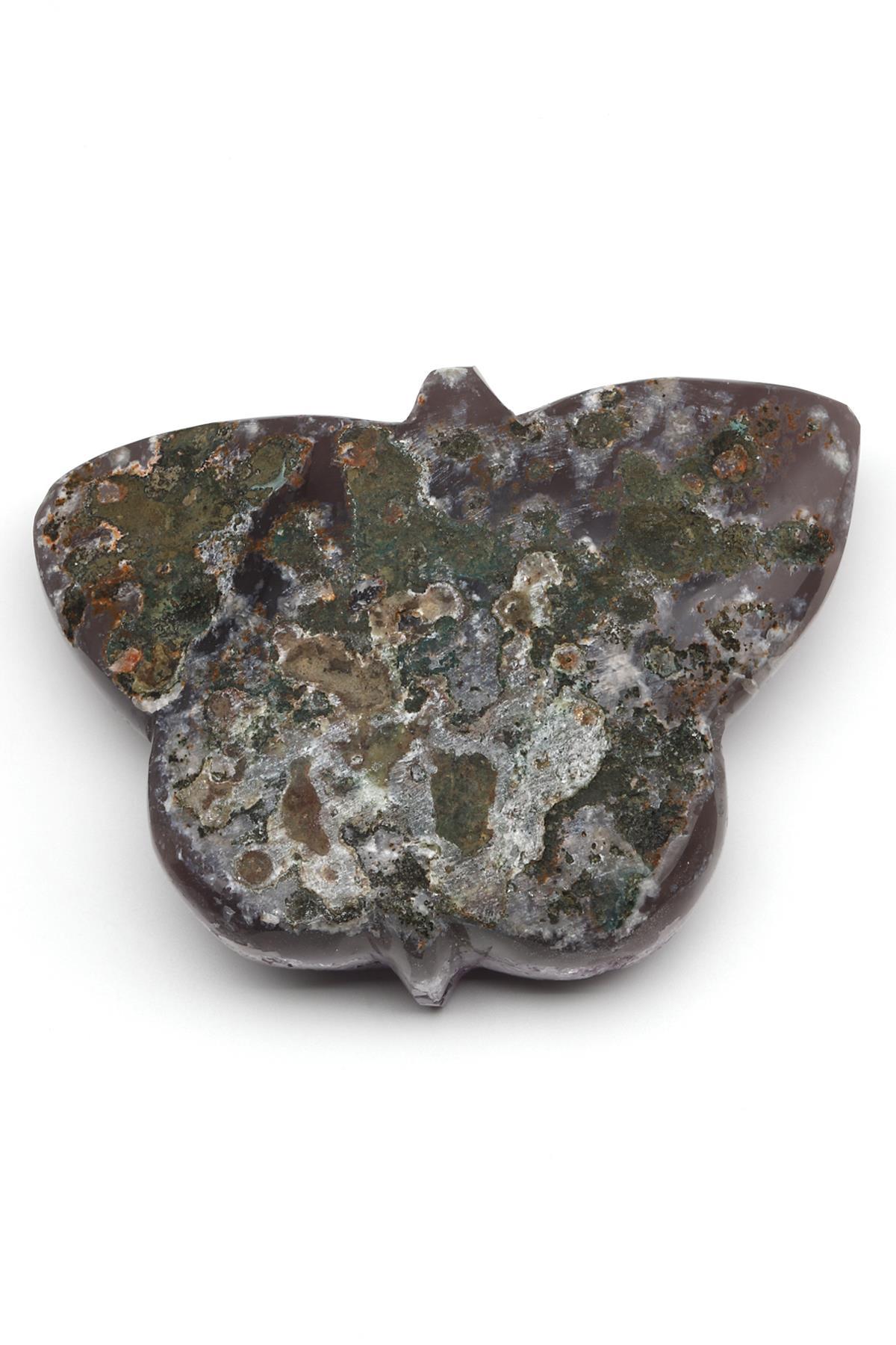 Ametist Doğal Taş Kelebek