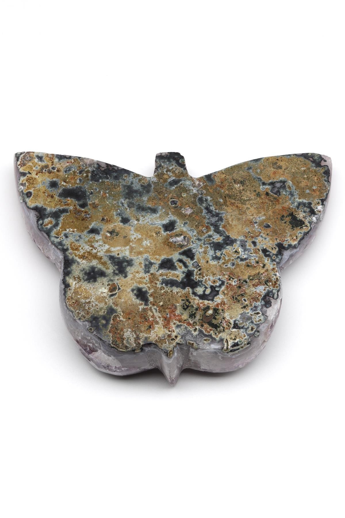 Ametist Doğal Taş Kelebek