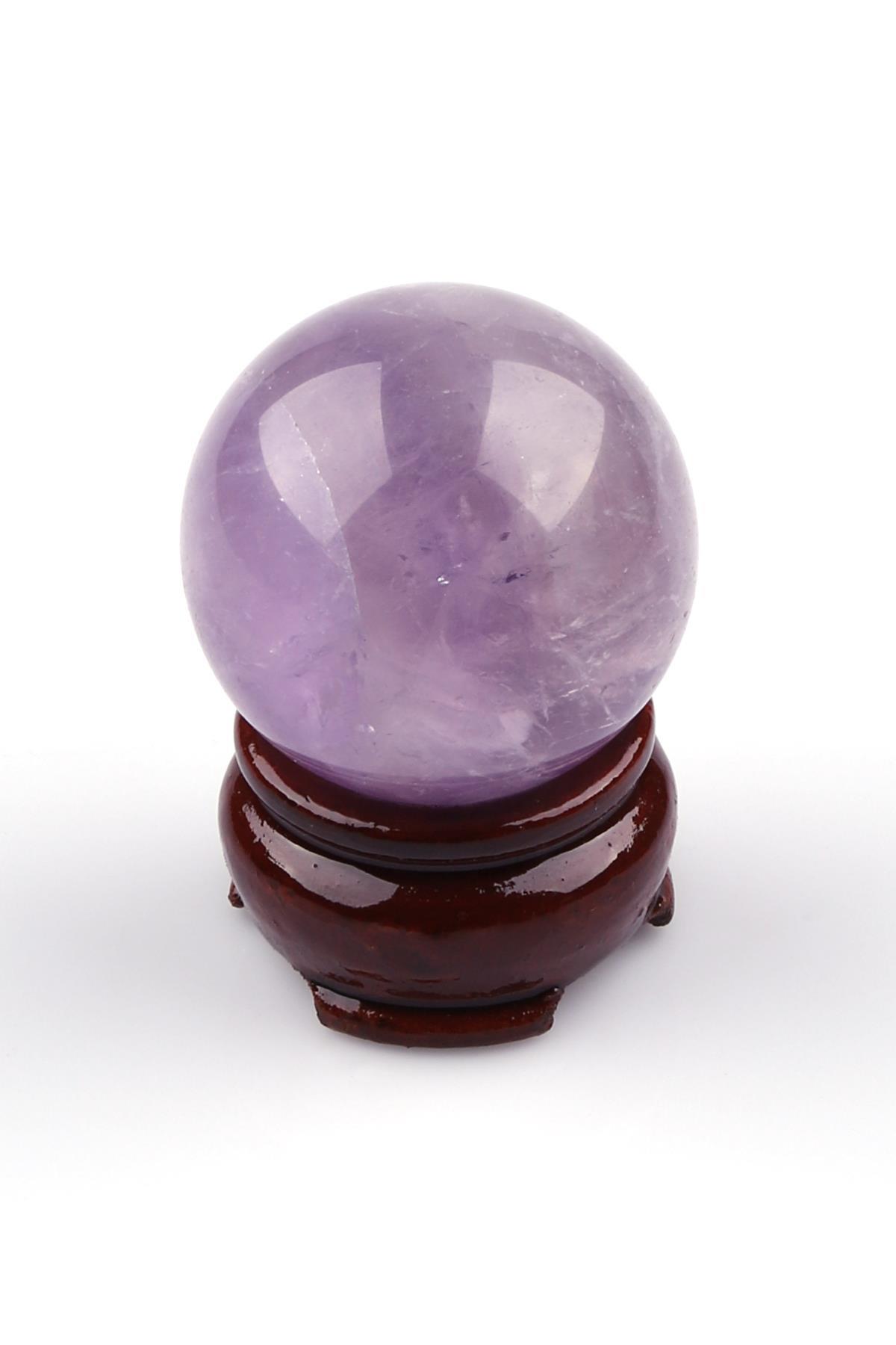 Ametist Doğal Taş Küre