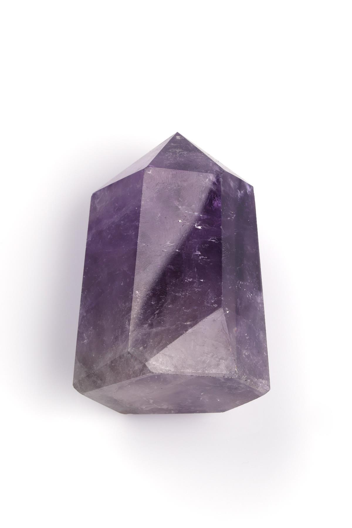 Ametist Doğal Taş Obelisk Parça