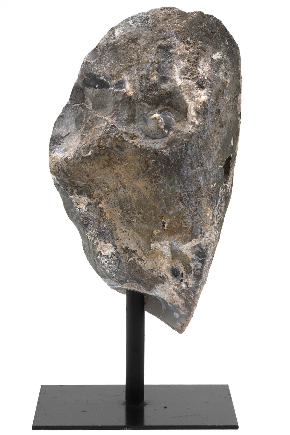 Ametist Doğal Taş Standlı Ham Parça - 1238 Gr.