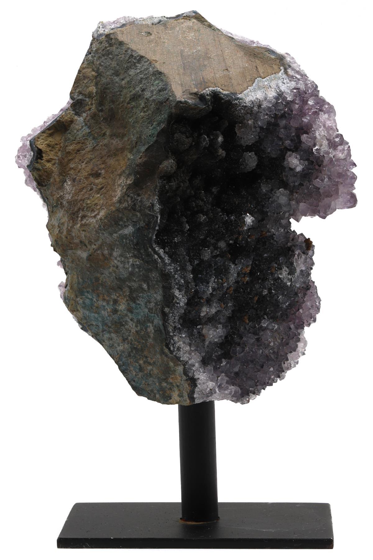 Ametist Doğal Taş Standlı Ham Parça