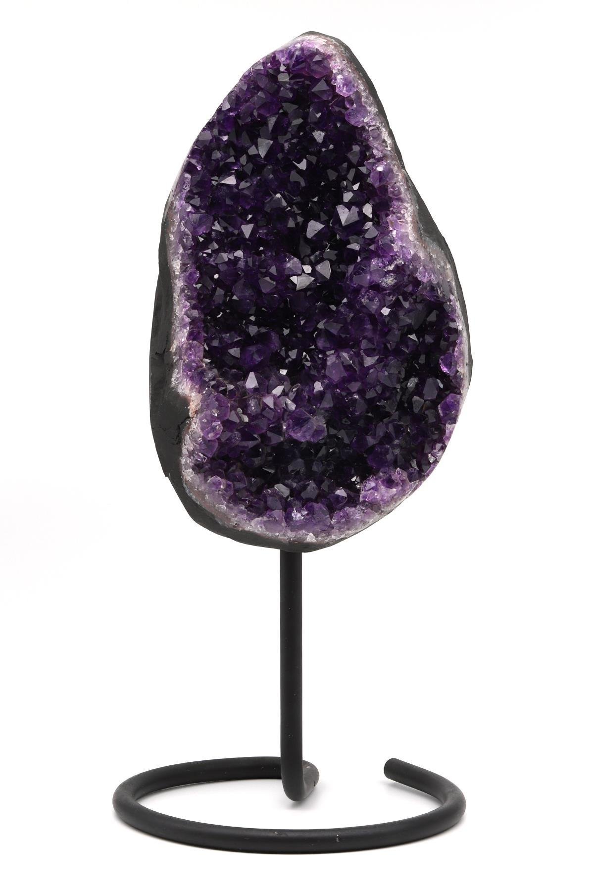 Ametist Doğal Taş Standlı Ham Parça