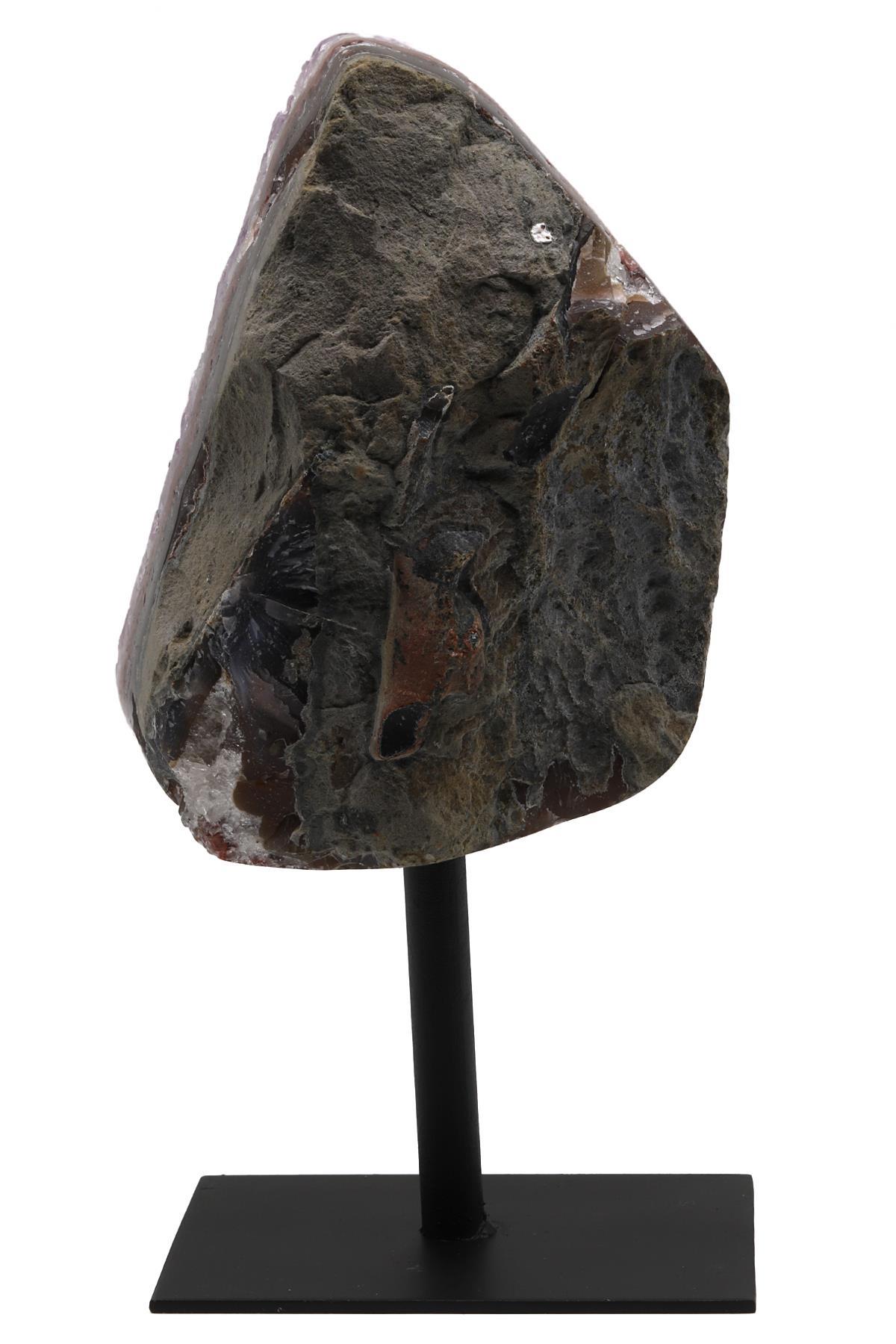 Ametist Doğal Taş Standlı Ham Parça