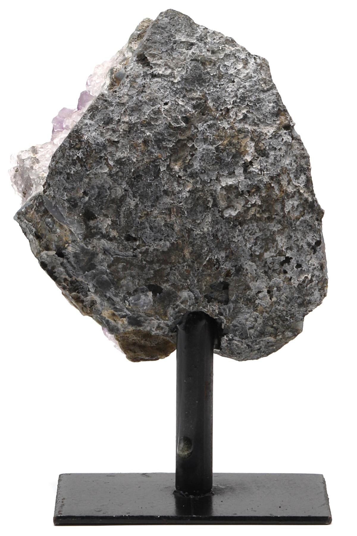 Ametist Doğal Taş Standlı Ham Parça - 427 Gr.