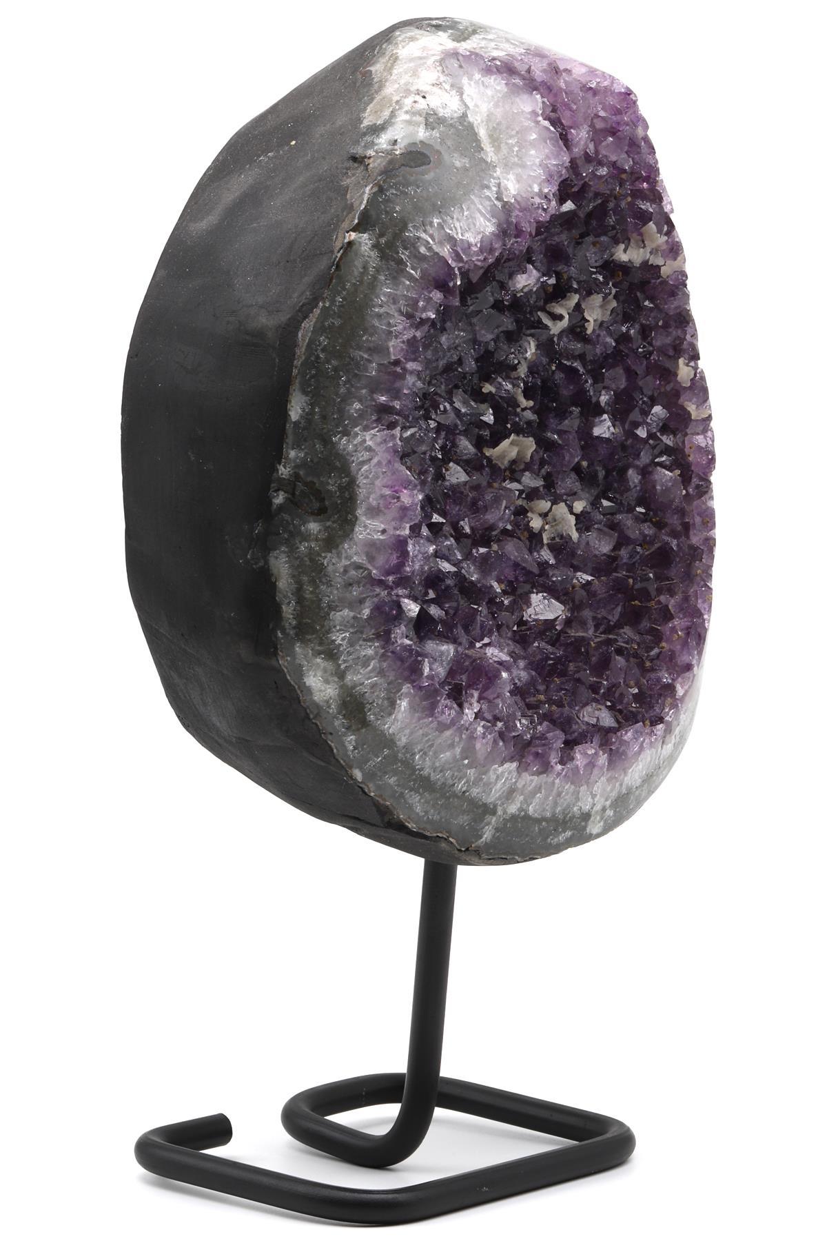 Ametist Doğal Taş Standlı Ham Parça - 4339 Gr.