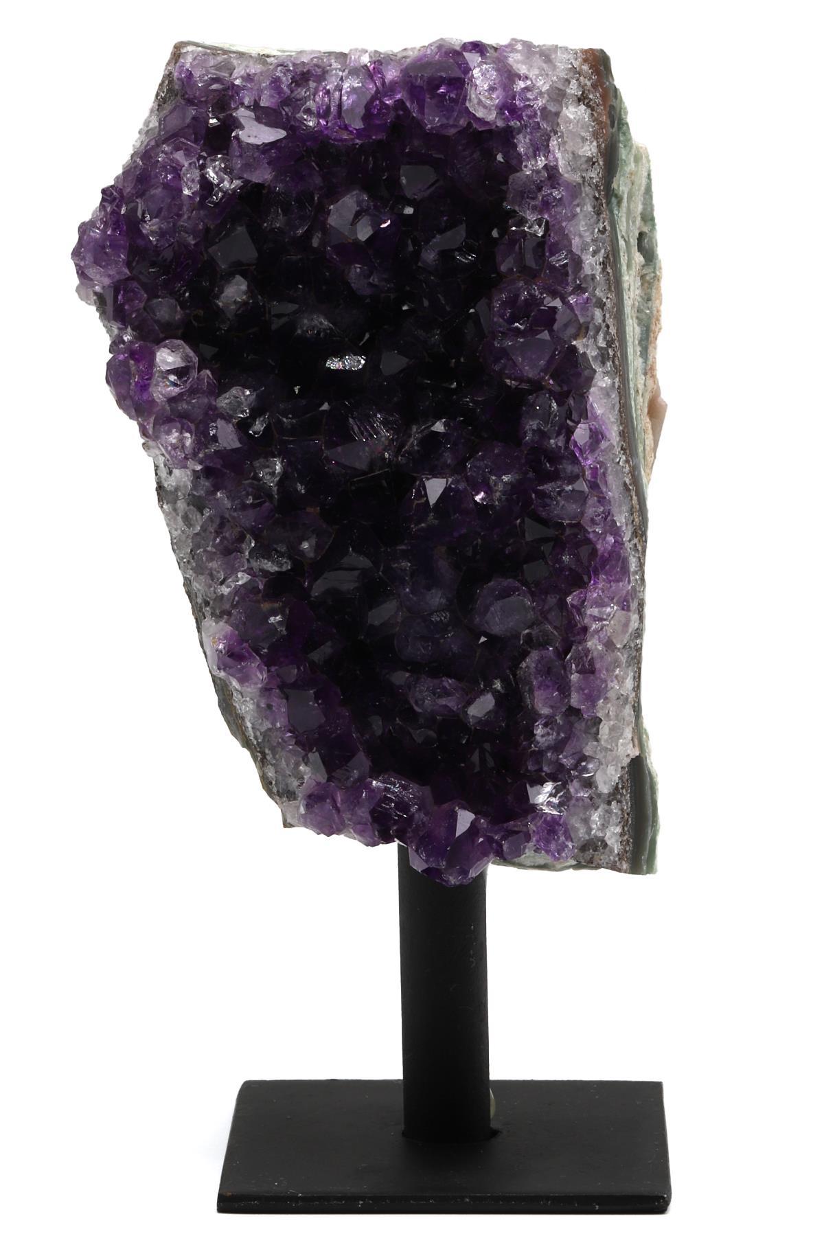 Ametist Doğal Taş Standlı Ham Parça