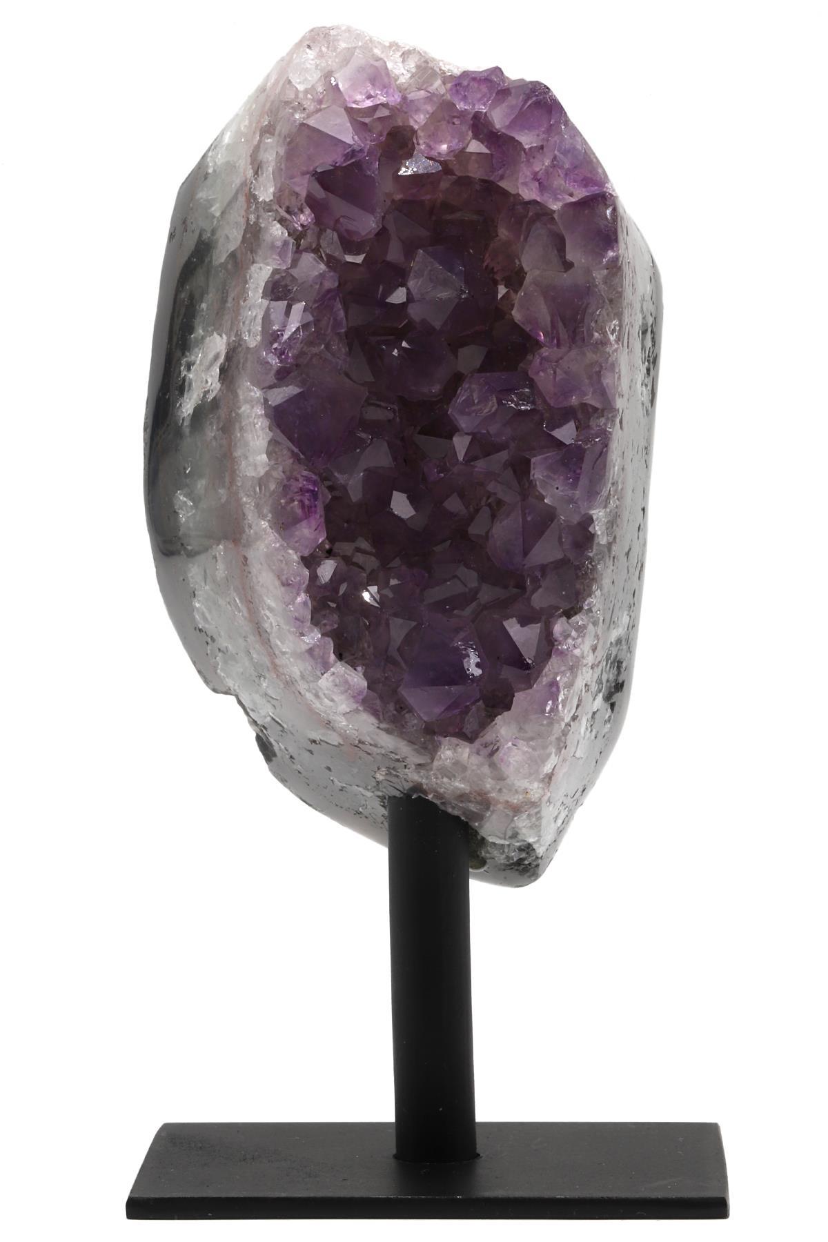 Ametist Doğal Taş Standlı Ham Parça