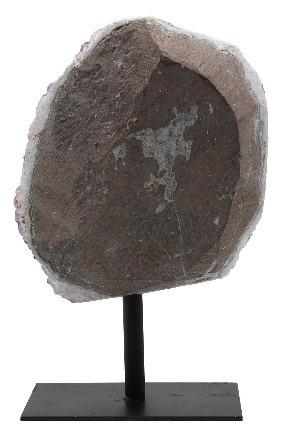 Ametist Doğal Taş Standlı Ham Parça