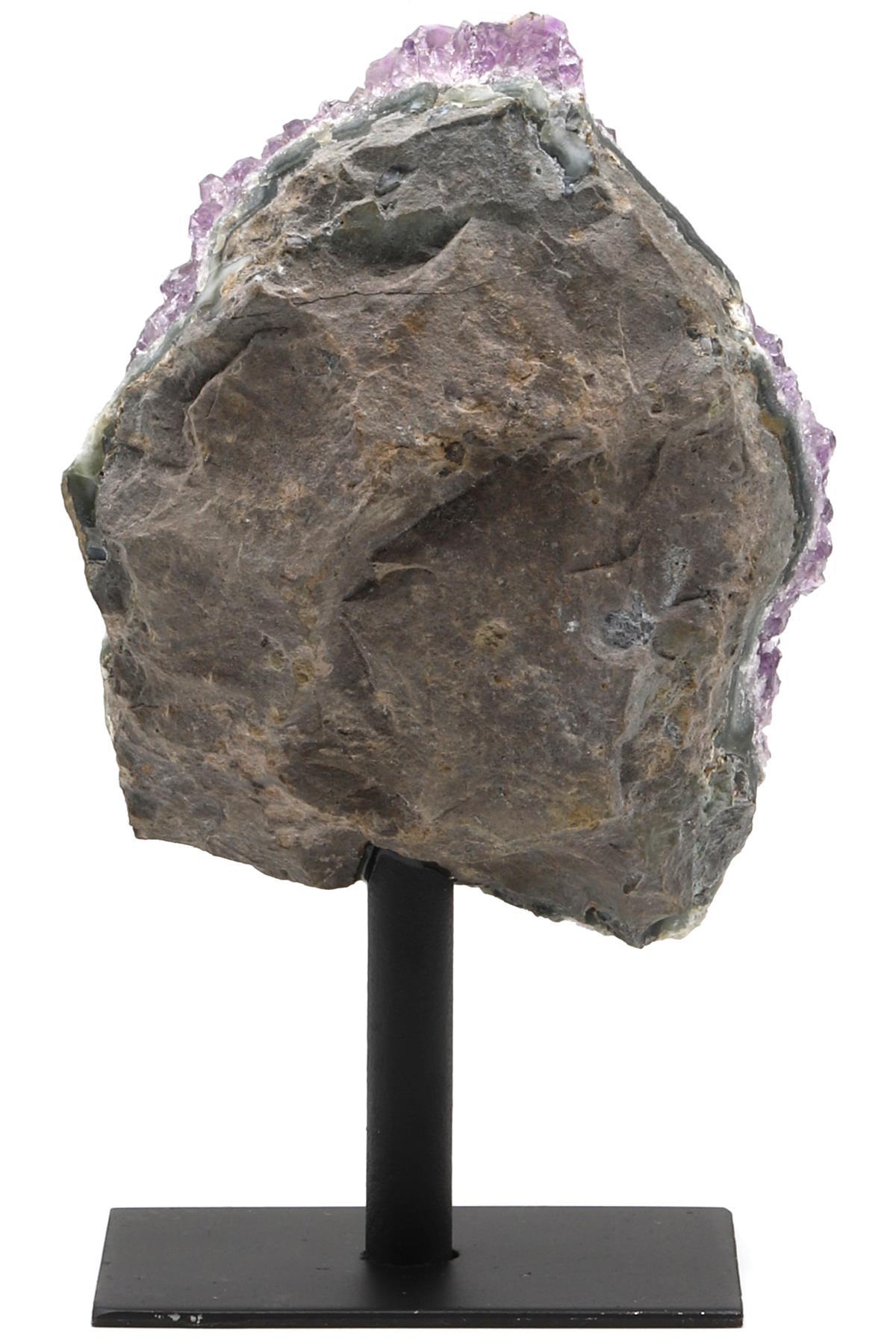 Ametist Doğal Taş Standlı Ham Parça - 506 Gr.