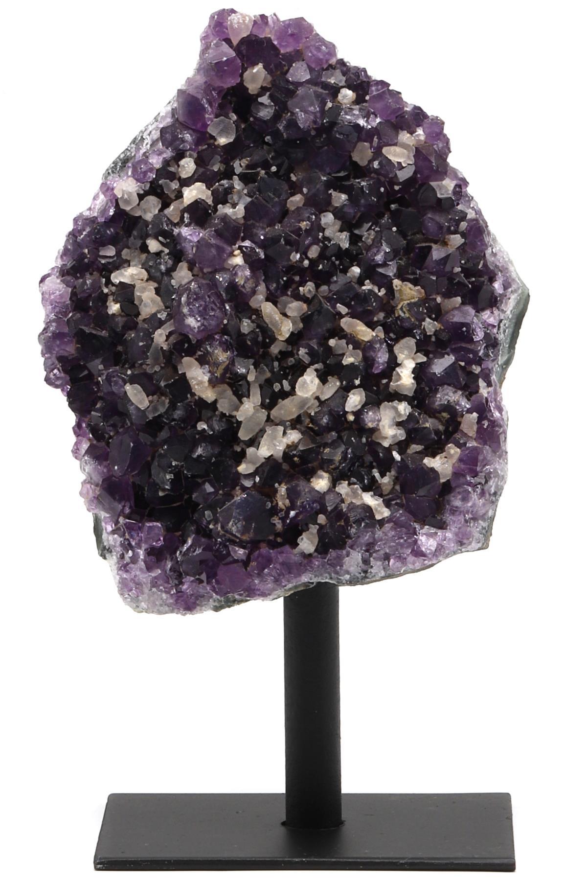 Ametist Doğal Taş Standlı Ham Parça - 506 Gr.