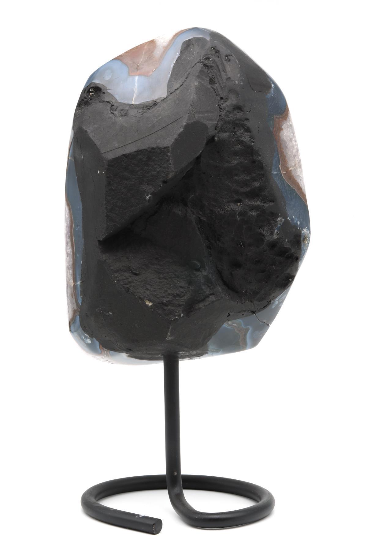 Ametist Doğal Taş Standlı Ham Parça