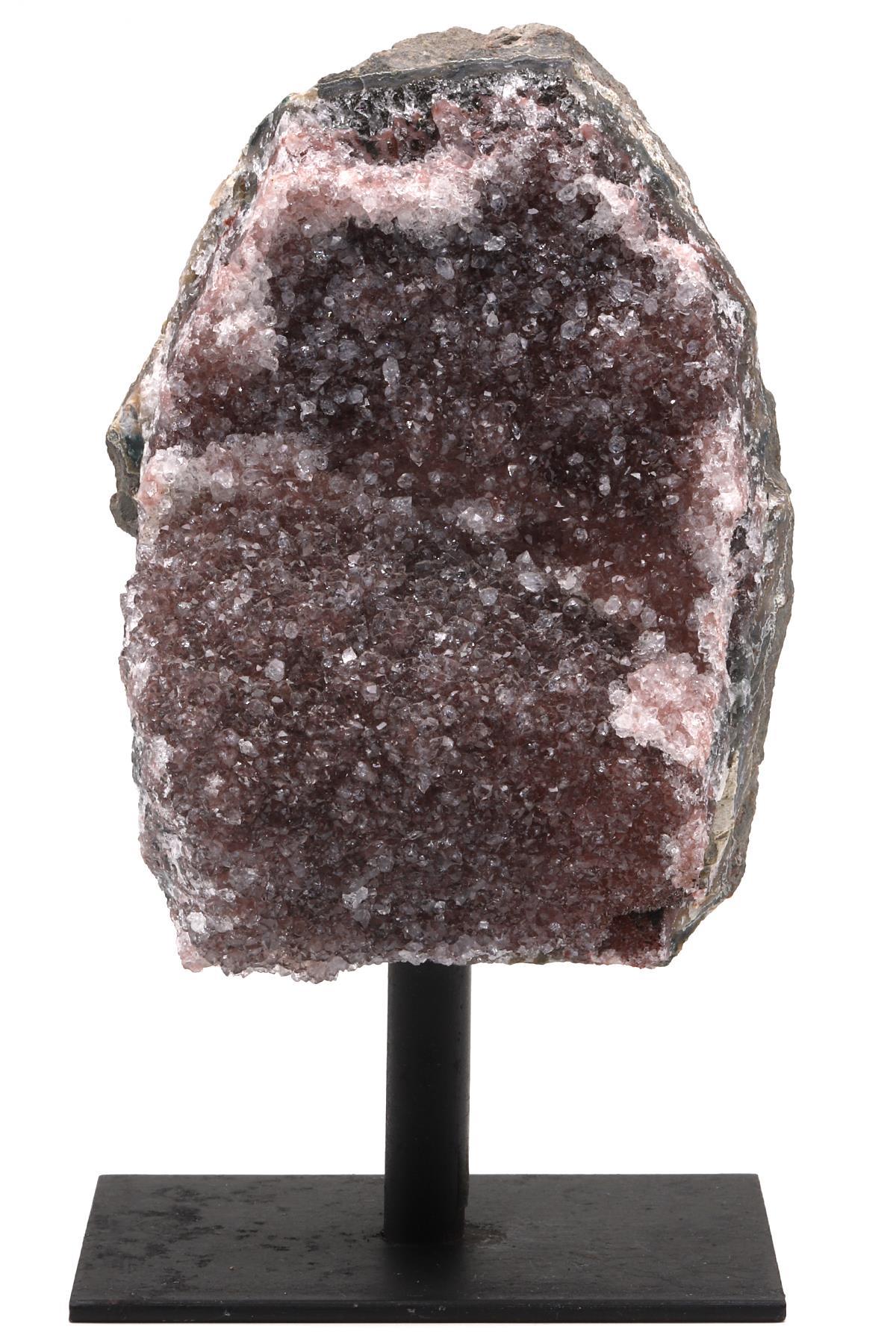 Ametist Doğal Taş Standlı Ham Parça - 610 Gr.