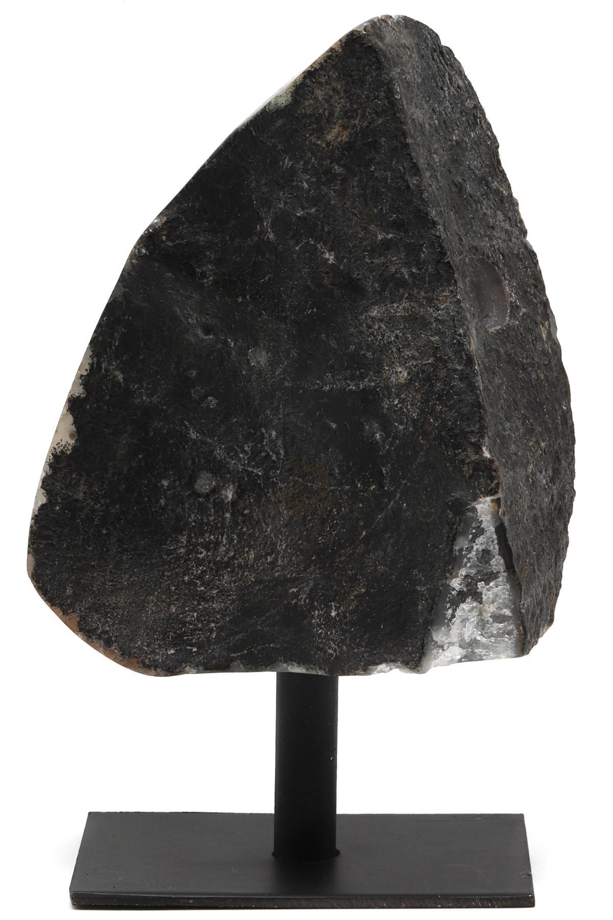 Ametist Doğal Taş Standlı Ham Parça - 630 Gr.