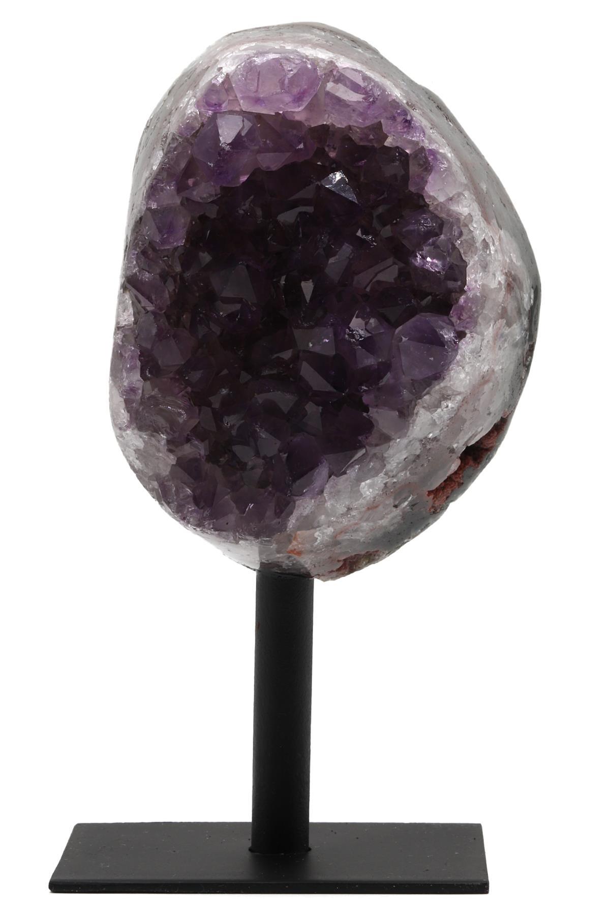 Ametist Doğal Taş Standlı Ham Parça