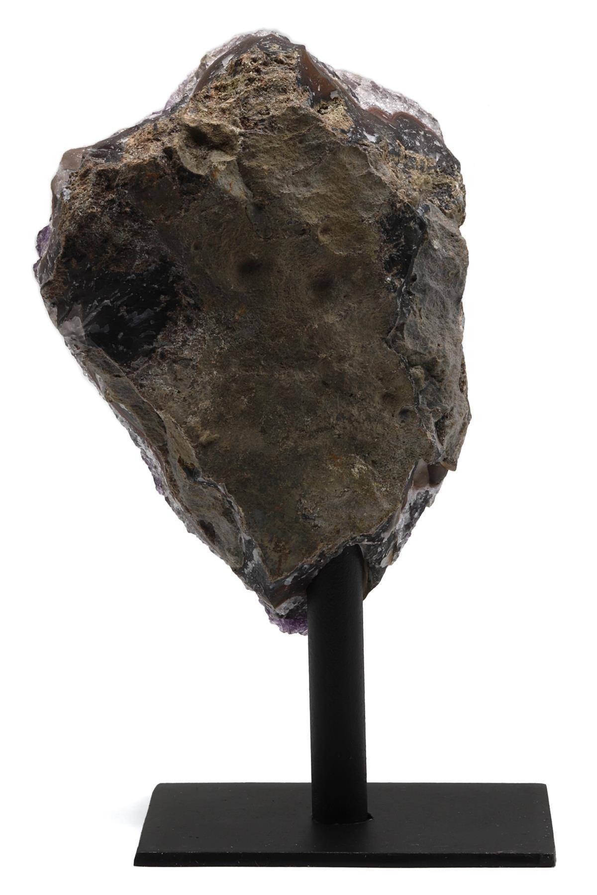 Ametist Doğal Taş Standlı Ham Parça