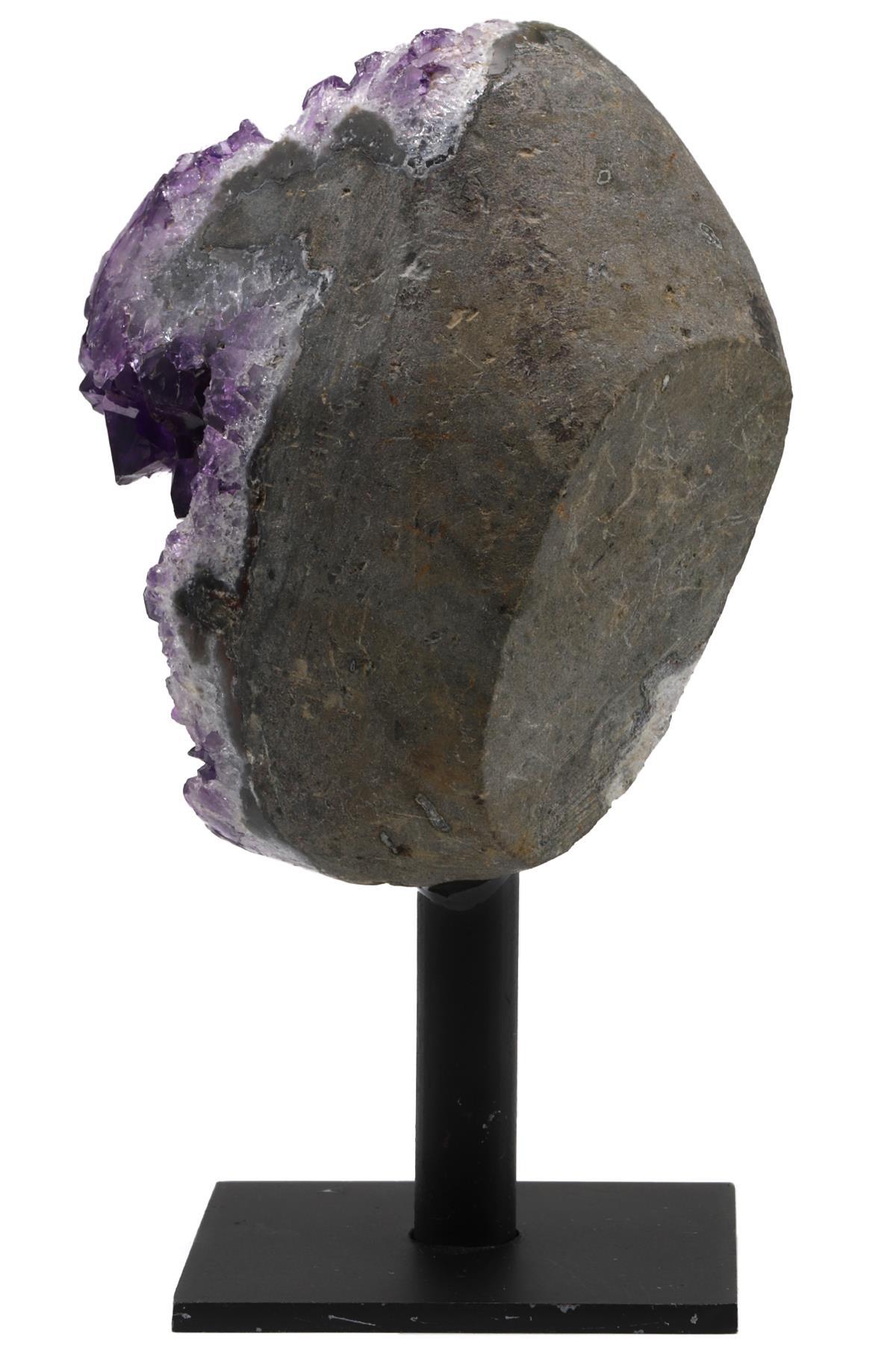 Ametist Doğal Taş Standlı Ham Parça
