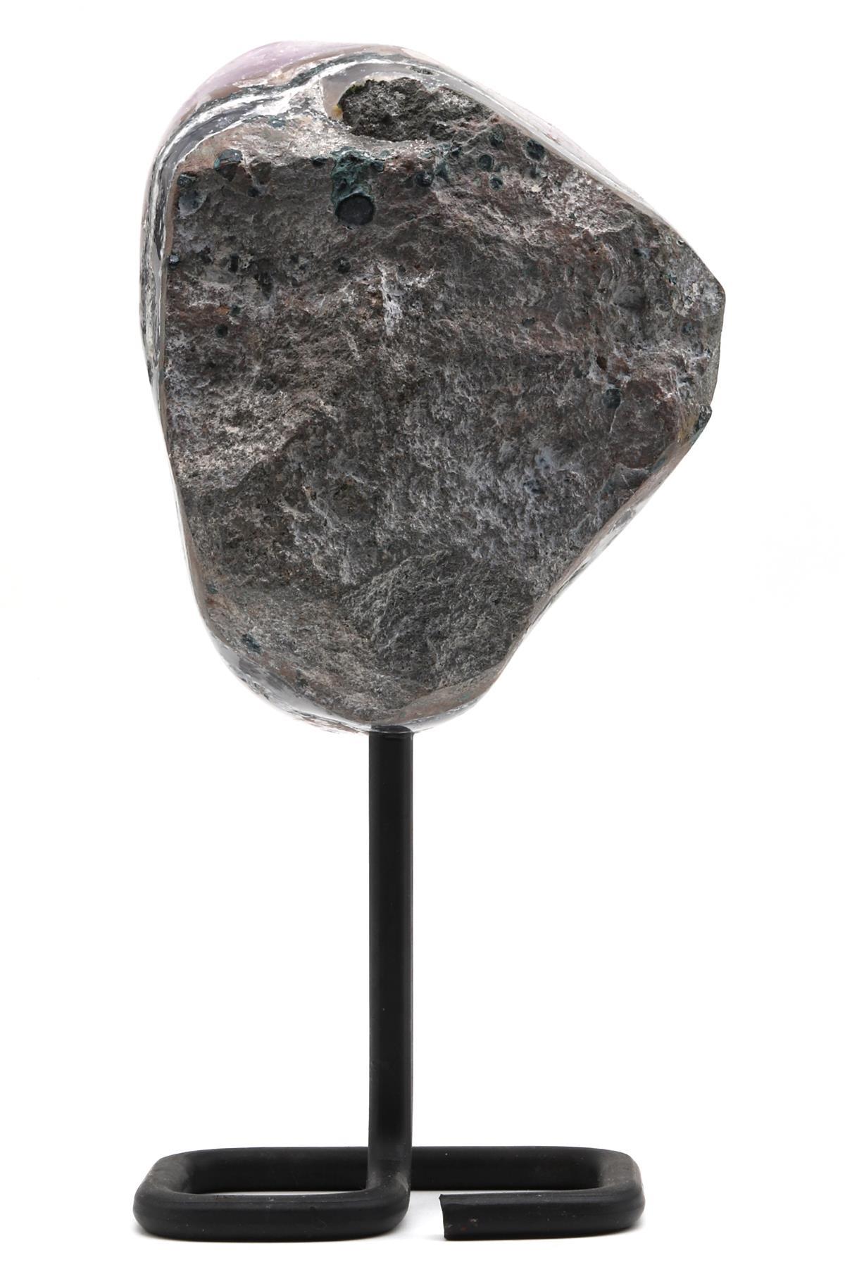 Ametist Doğal Taş Standlı Ham Parça