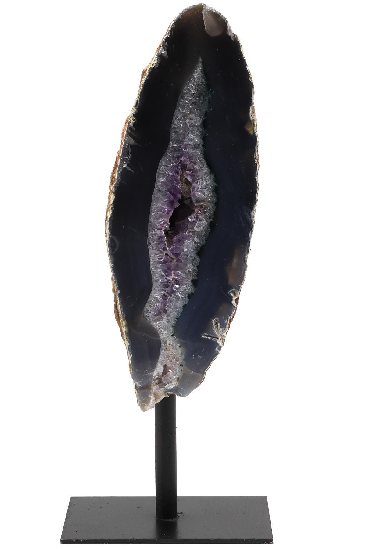 Ametist Doğal Taş Standlı Ham Parça - 978 Gr.