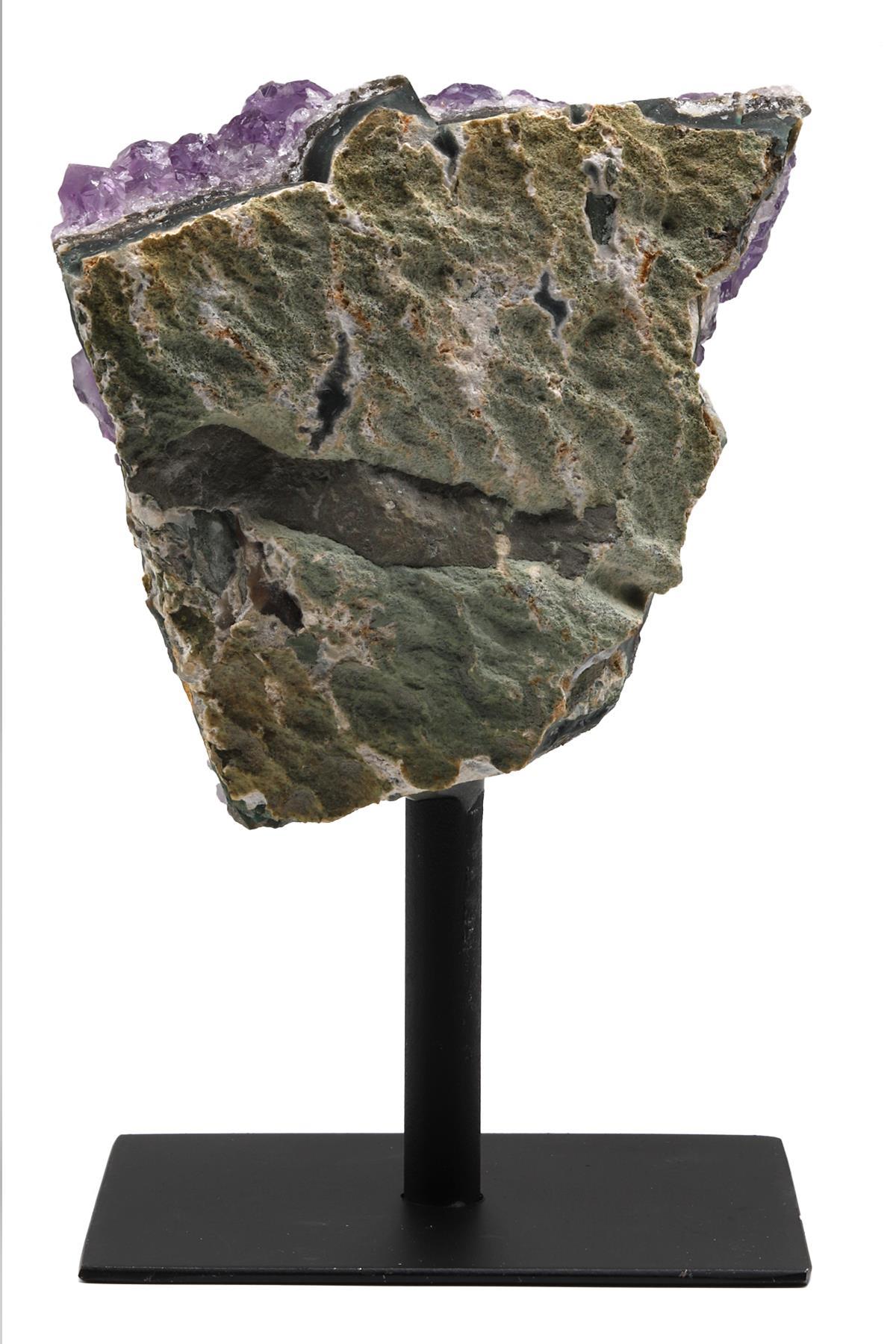 Ametist Doğal Taş Standlı Ham Parça