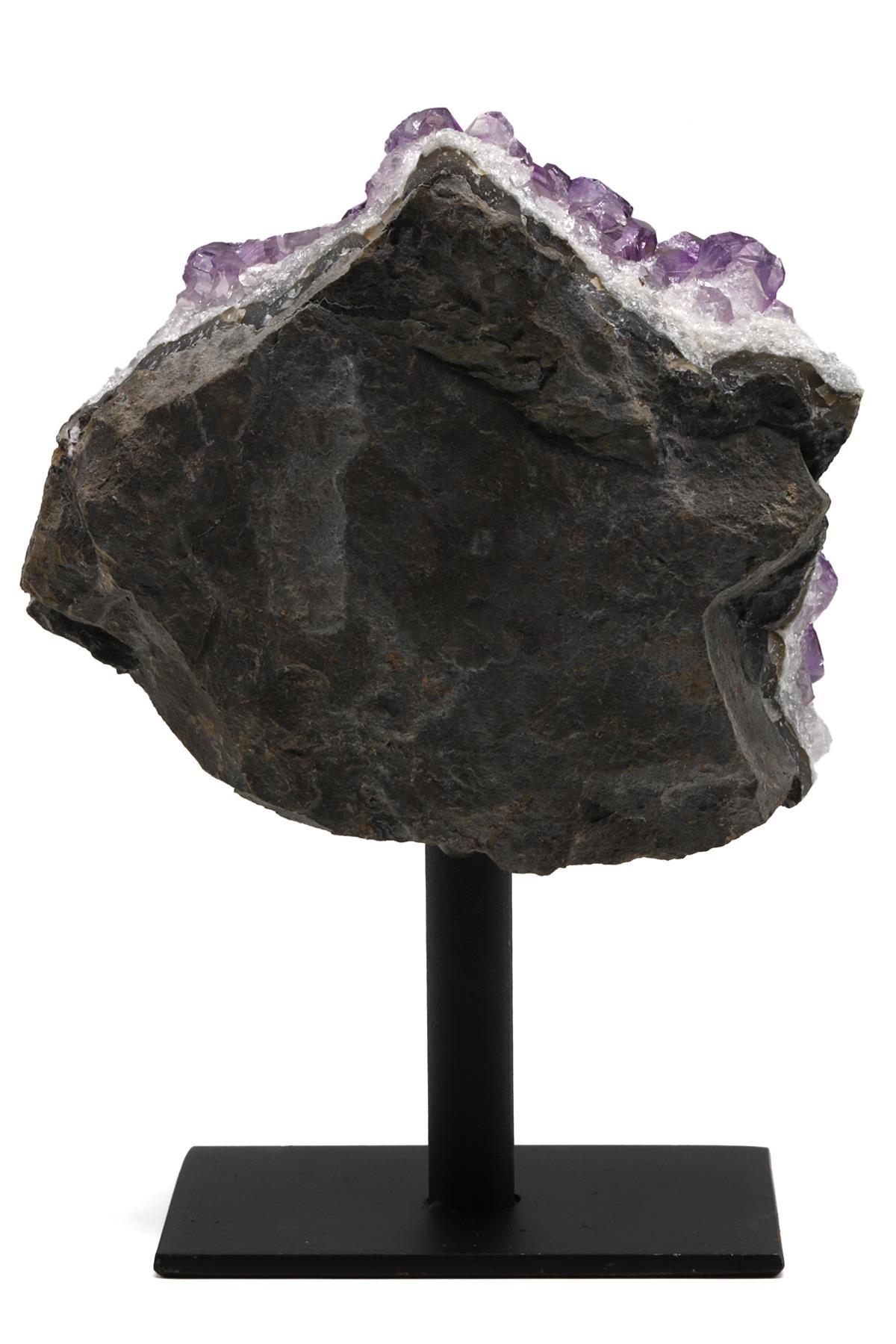 Ametist Doğal Taş Standlı Ham Parça