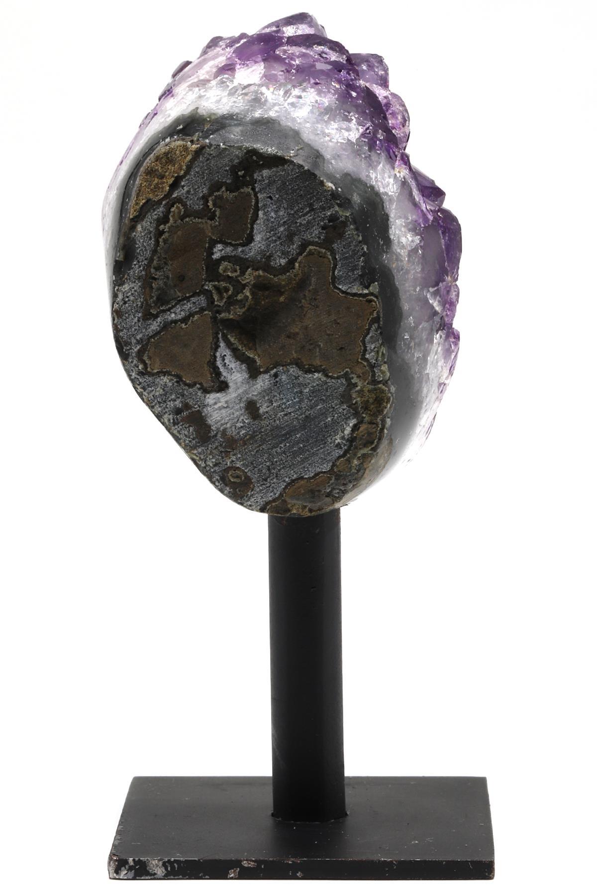 Ametist Doğal Taş Standlı Ham Parça