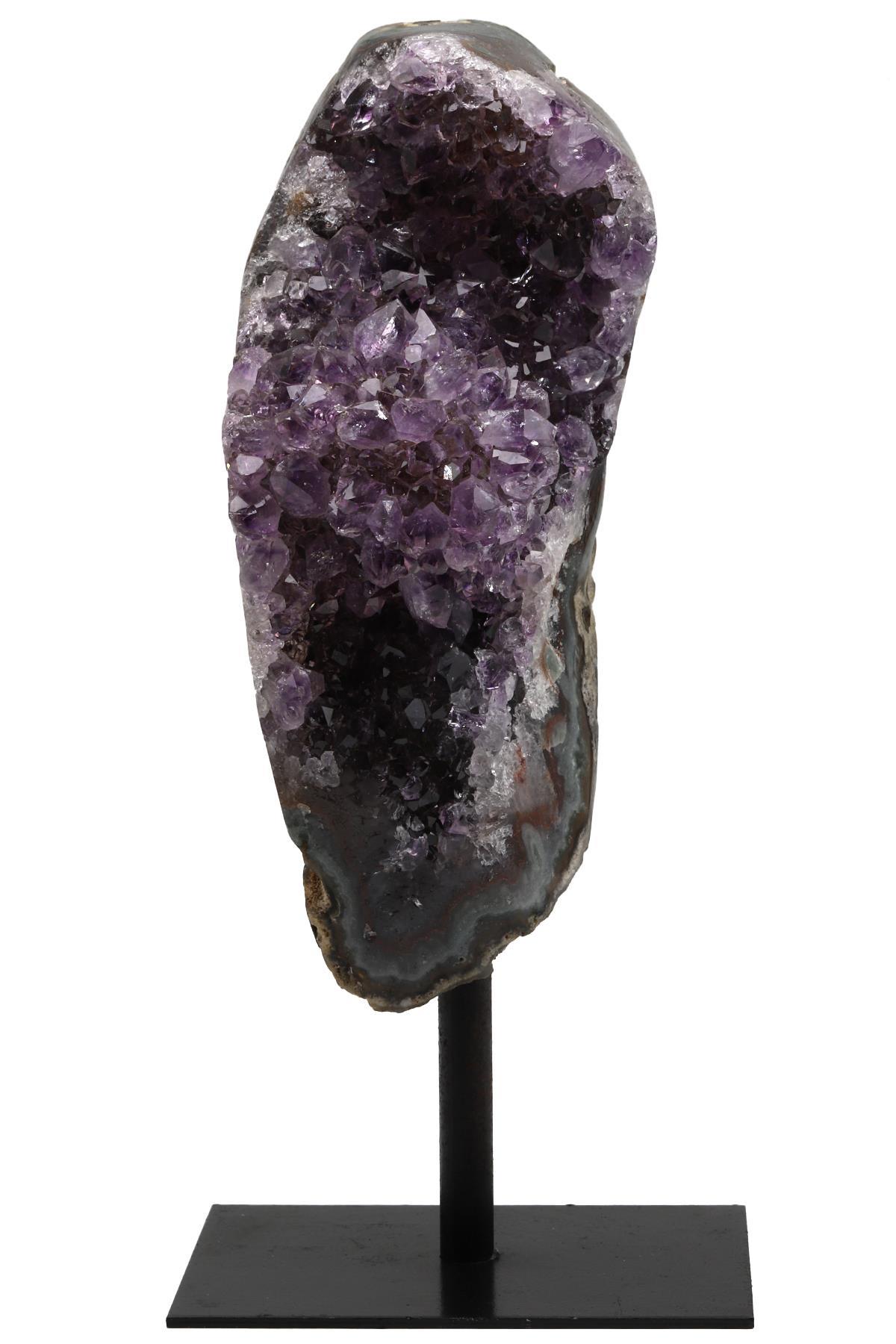 Ametist Doğal Taş Standlı Ham Parça