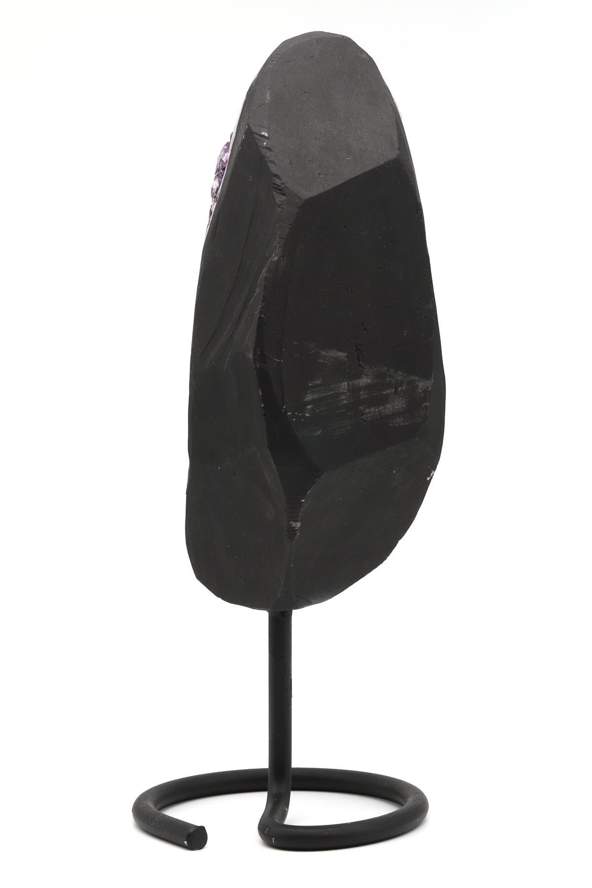 Ametist Doğal Taş Standlı Ham Parça