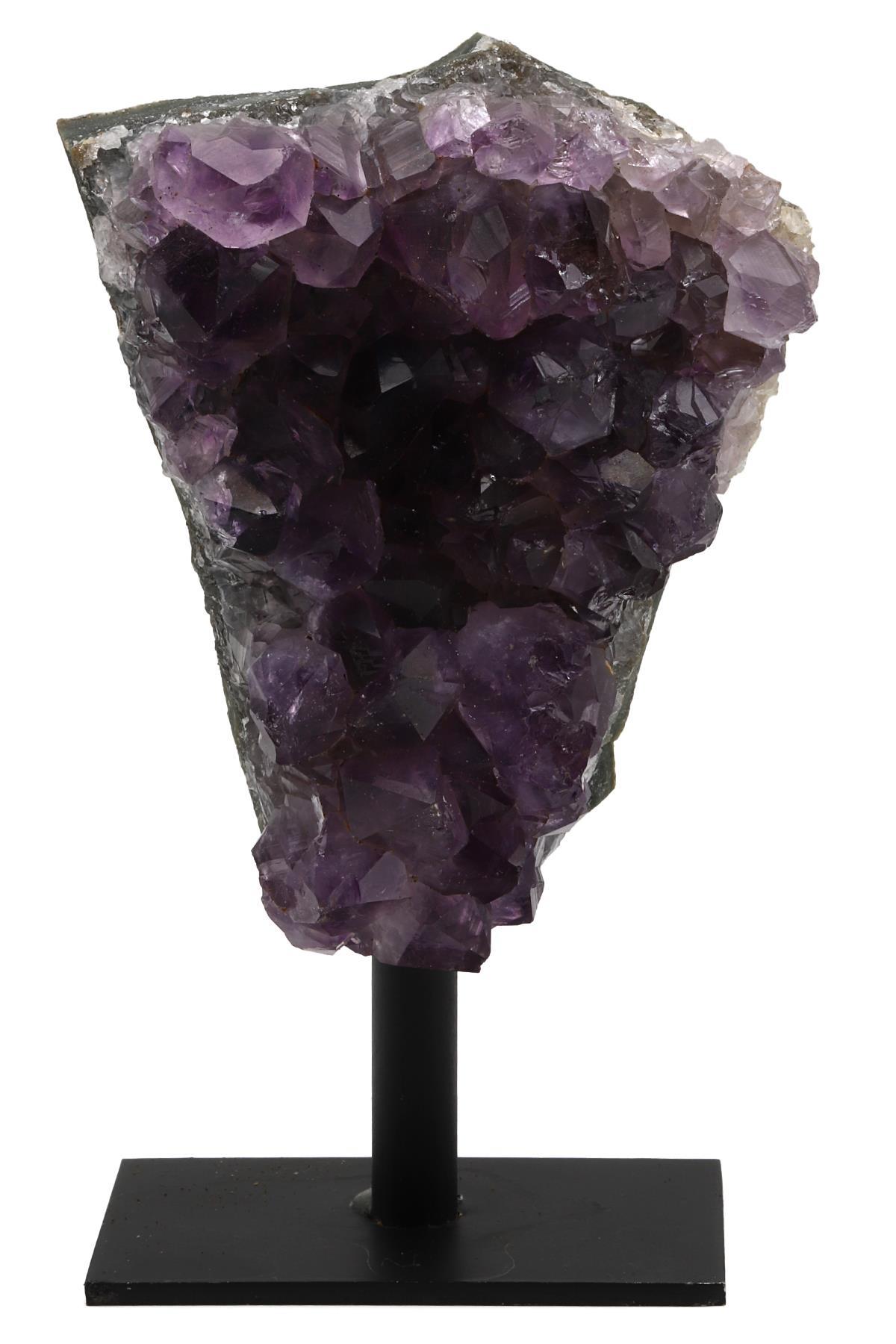 Ametist Doğal Taş Standlı Ham Parça