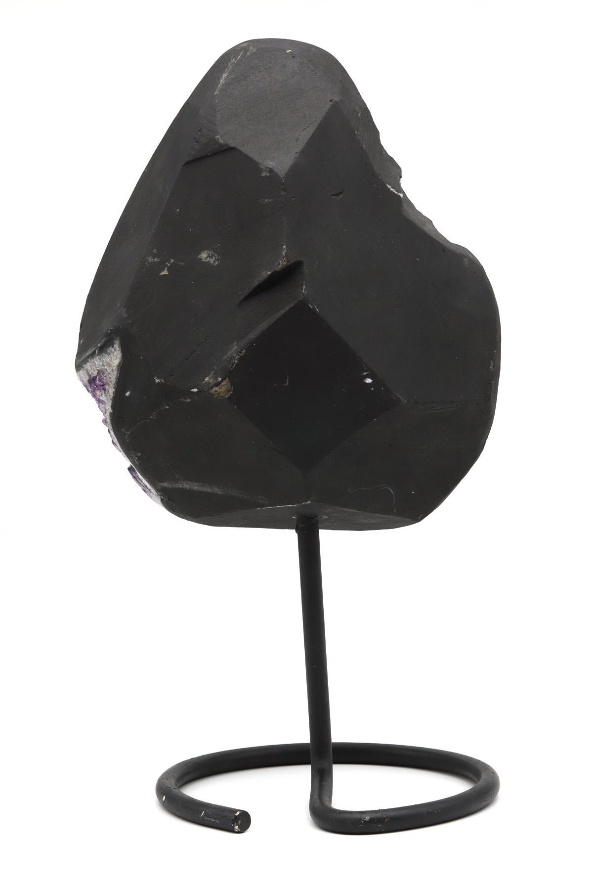 Ametist Doğal Taş Standlı Ham Parça